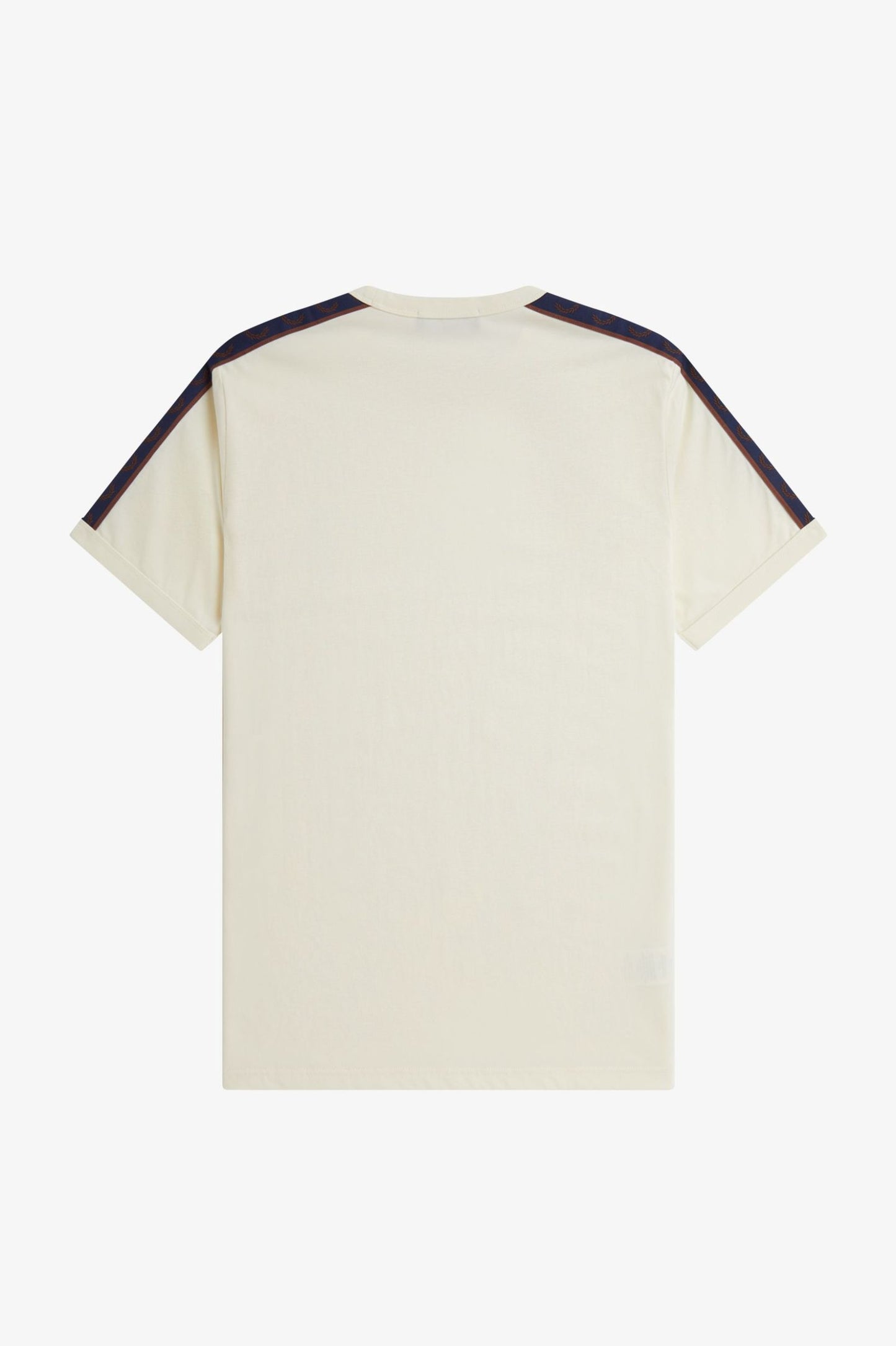 Fred Perry Contrast Tape Ringer T-Shirt Ecru