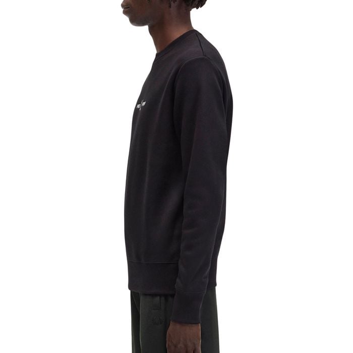 Fred Perry Embroidered Sweatshirt Black