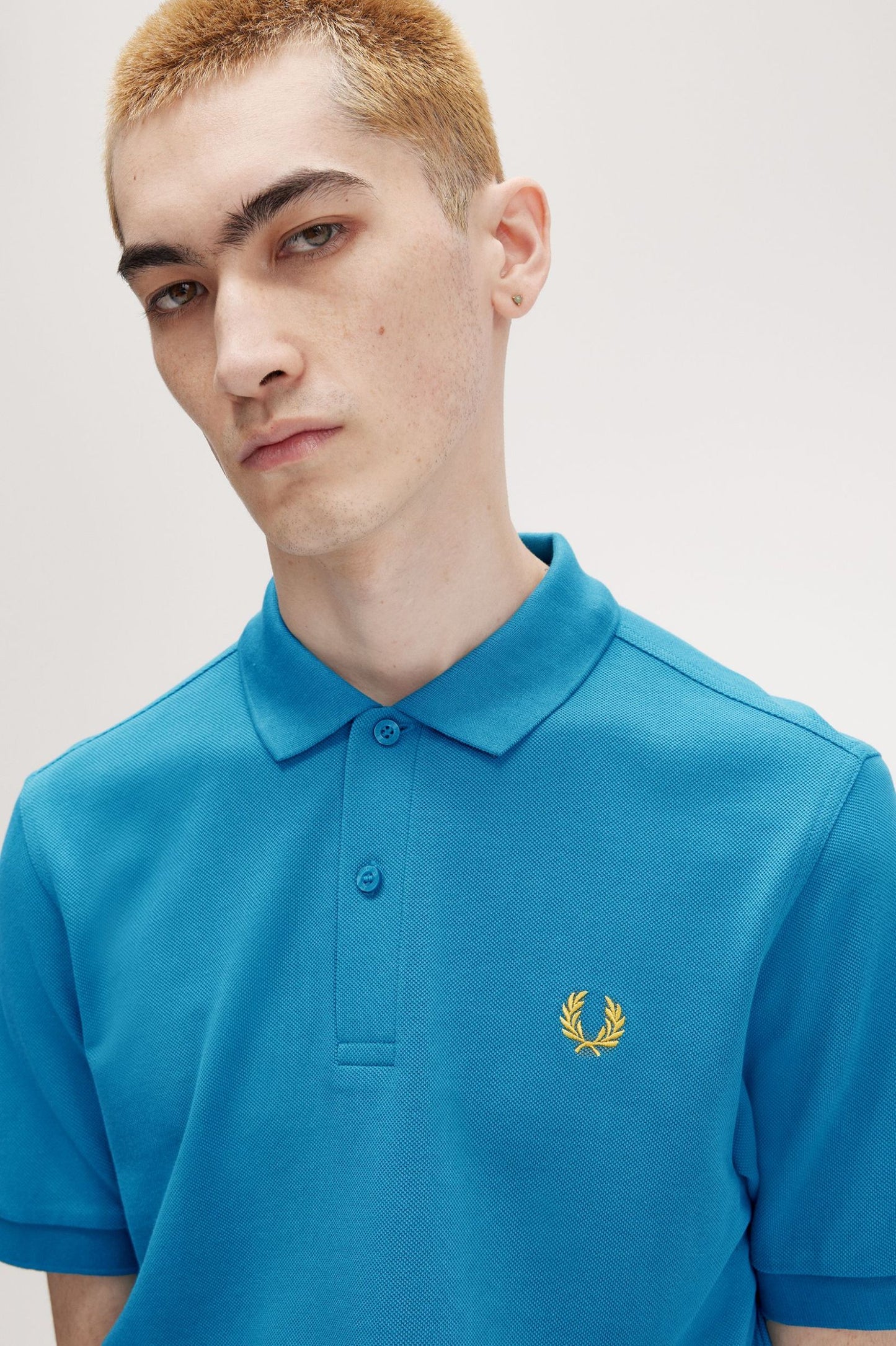 Fred Perry Polo M6000 Runaway Ocean / Honeycomb