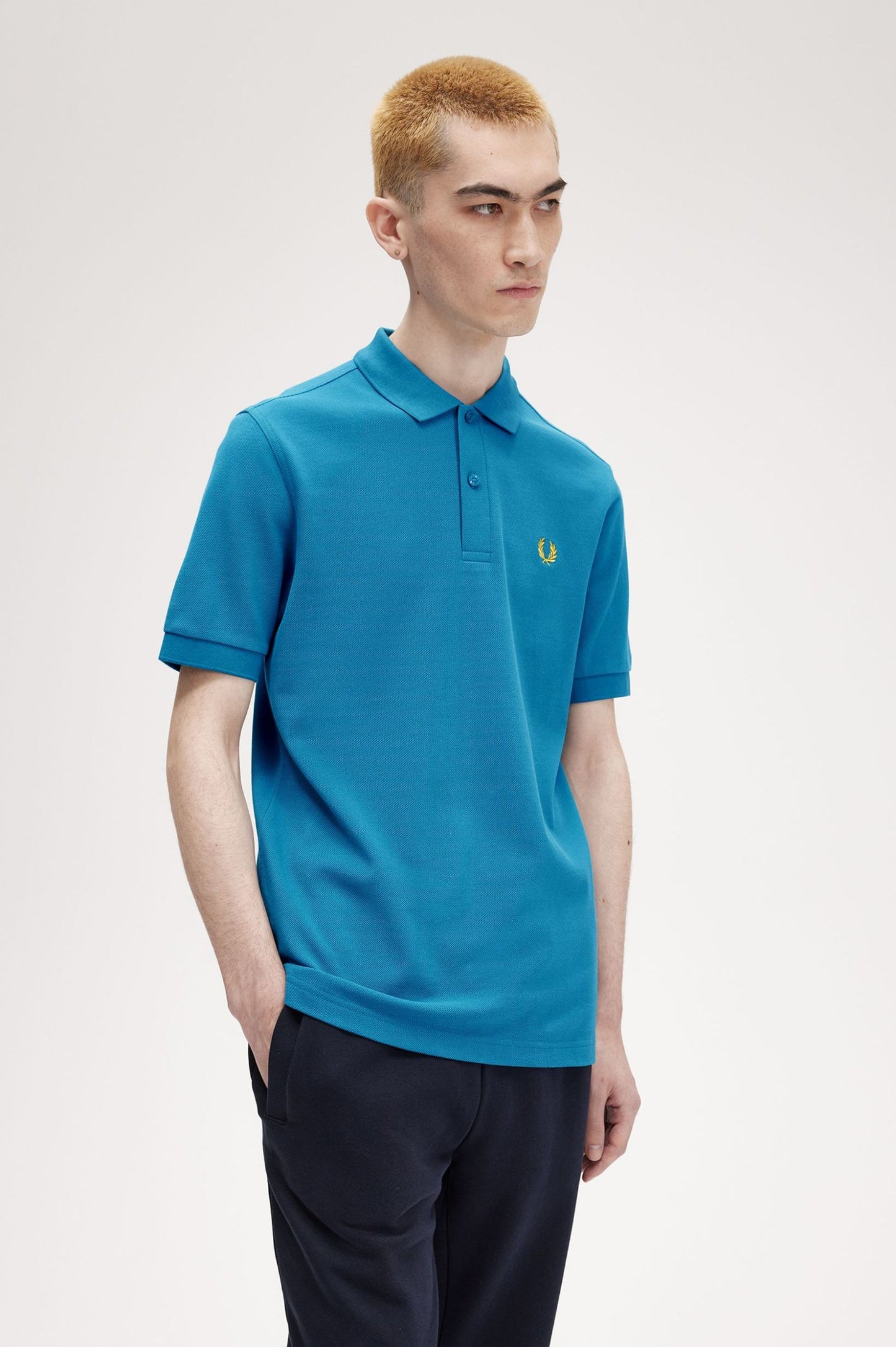 Fred Perry Polo M6000 Runaway Ocean / Honeycomb