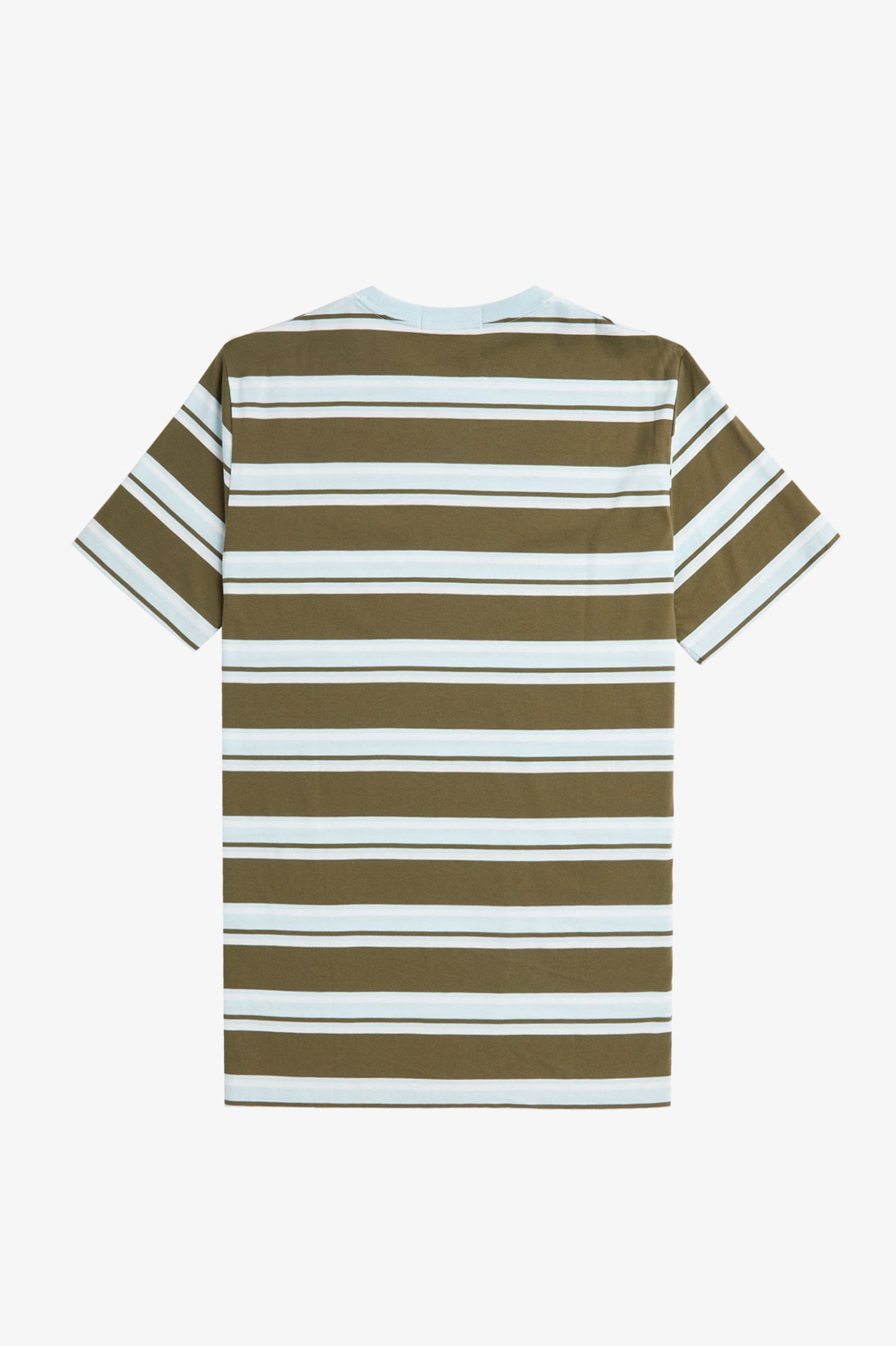 Fred Perry Stripe T-Shirt Uniform Grey / Snow White / Light Ice