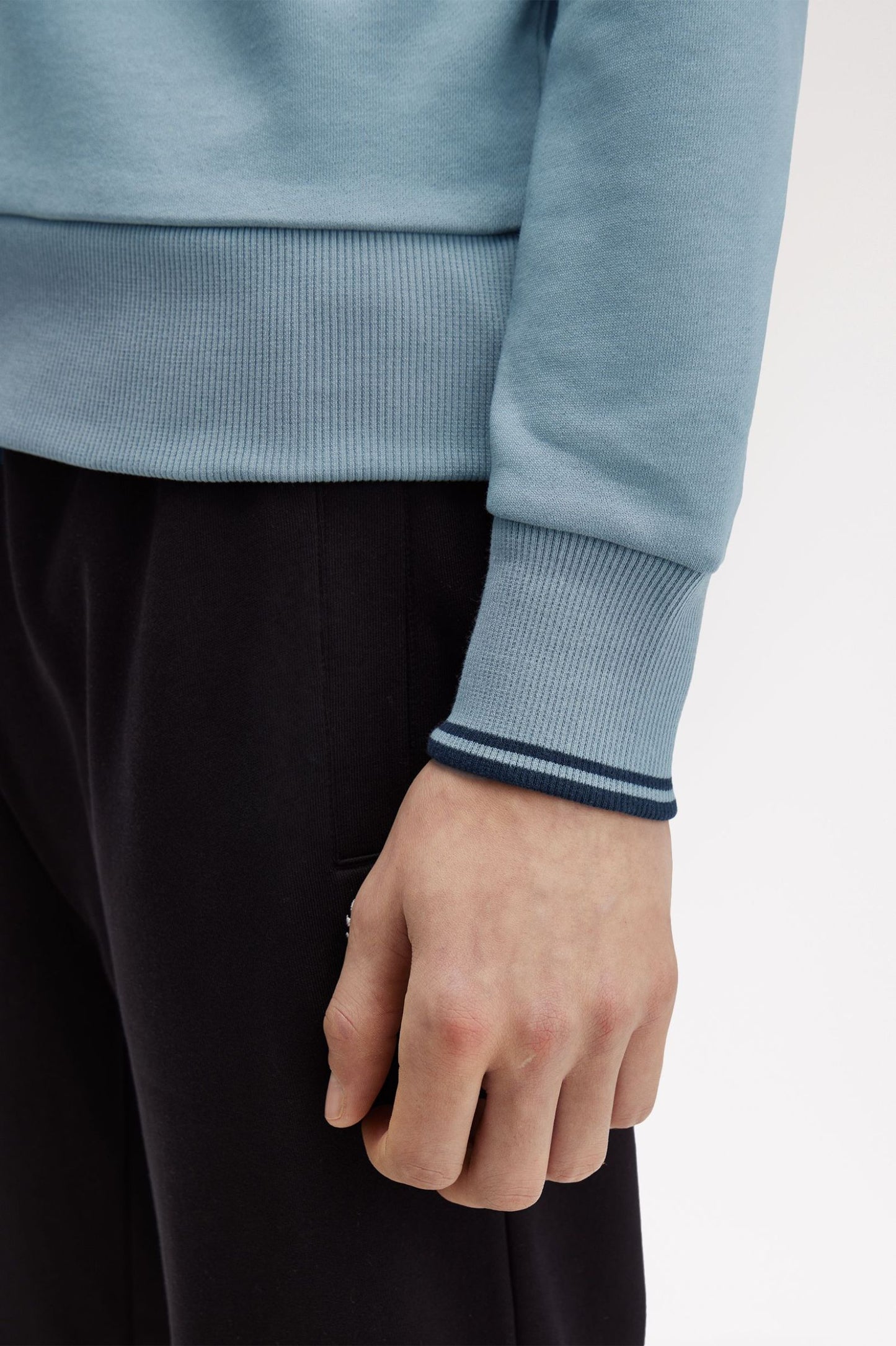 Fred Perry Crew Neck Sweatshirt Stockport Blue / Navy
