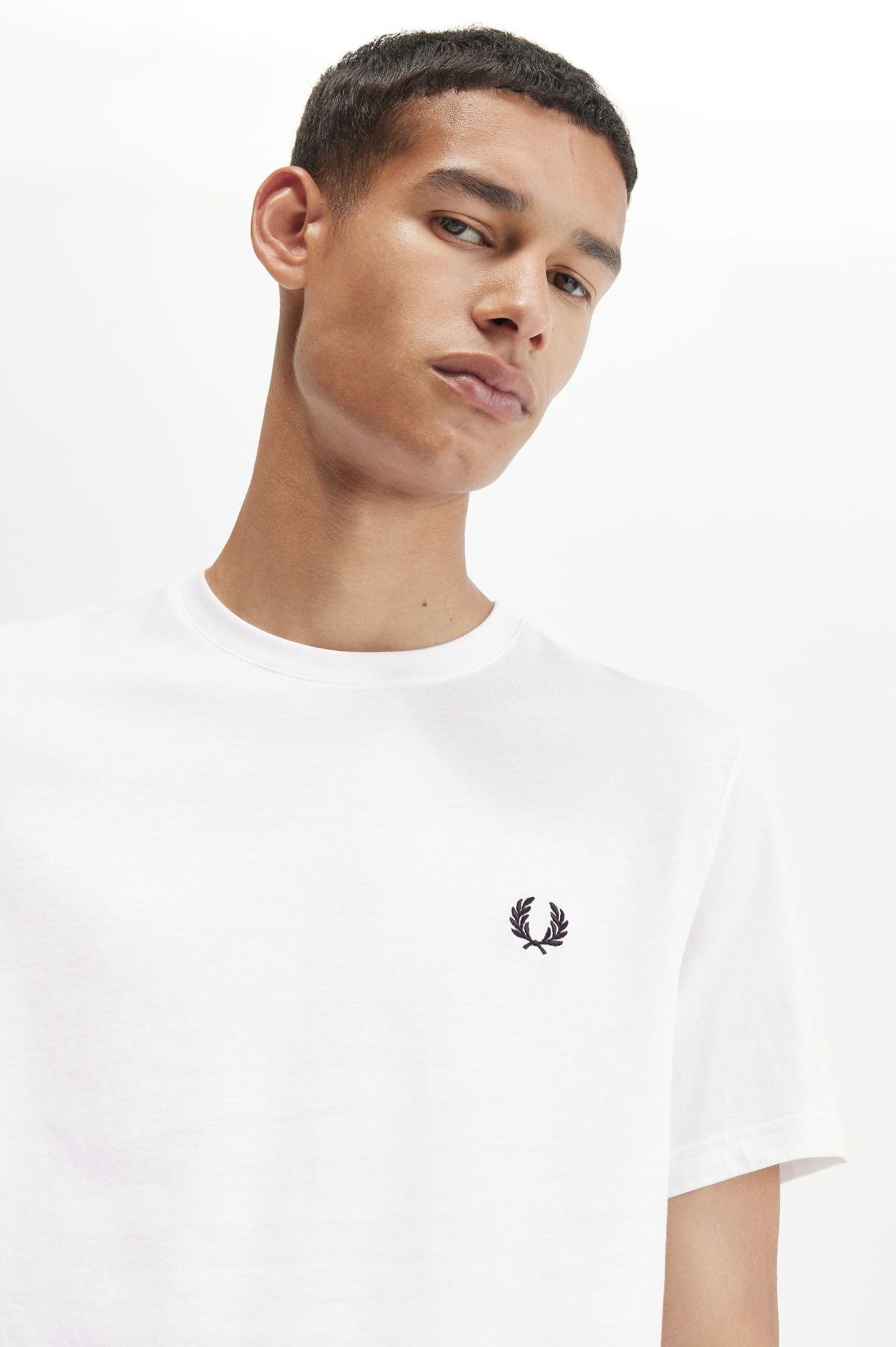 Fred Perry Laurel Wreath Graphic T-Shirt White