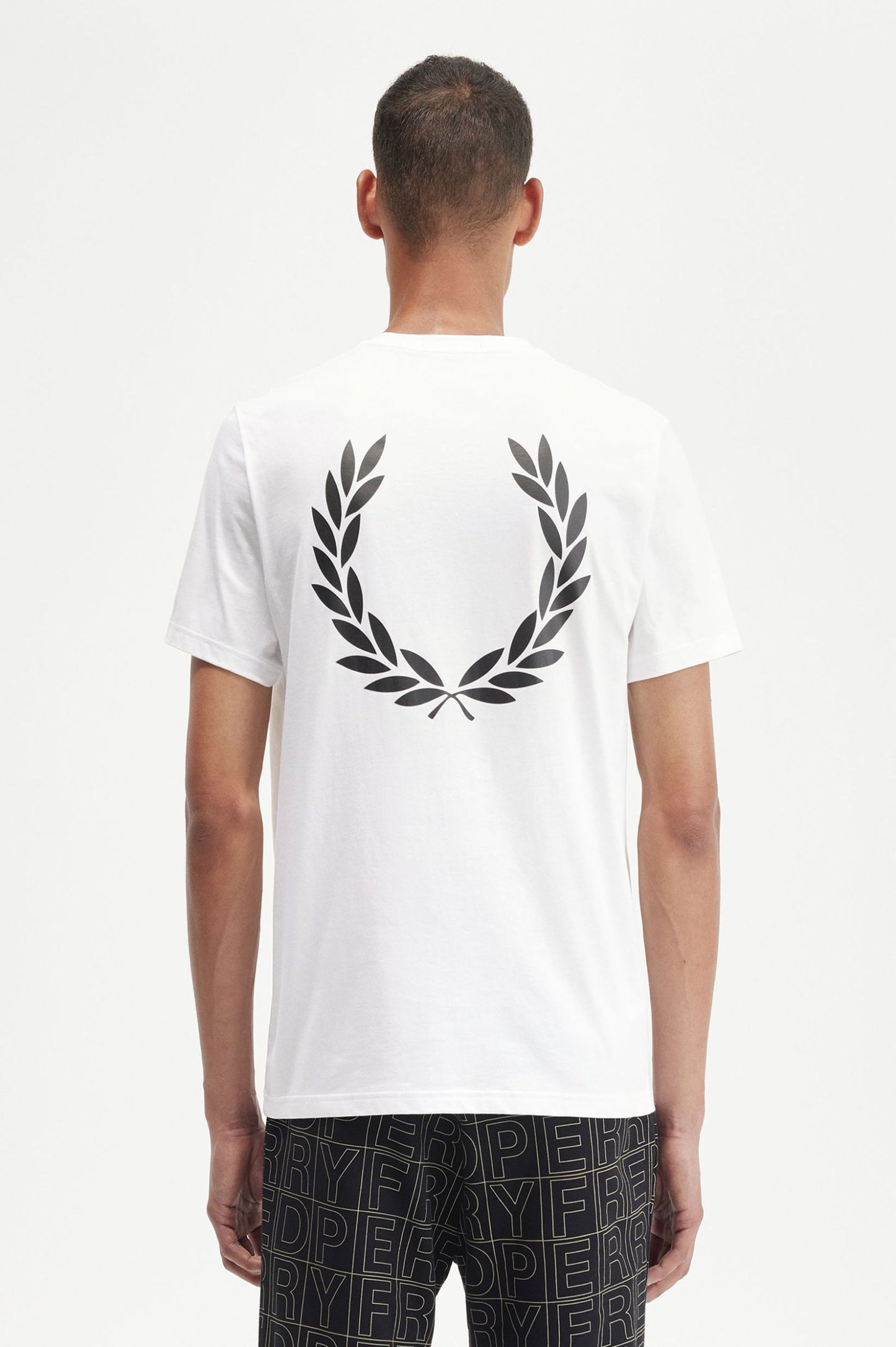 Fred Perry Laurel Wreath Graphic T-Shirt White