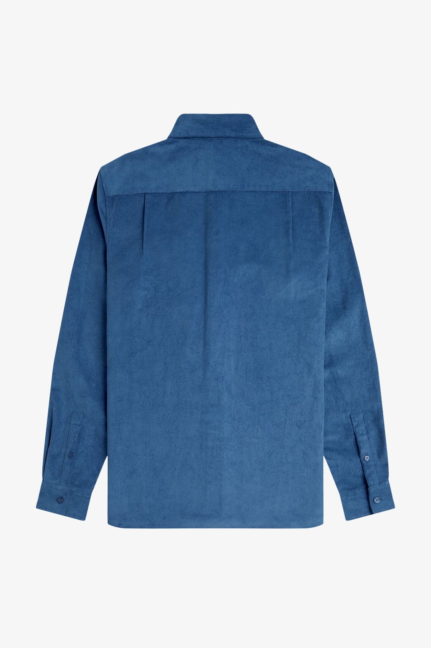 Fred Perry Corduroy Shirt Midnight Blue