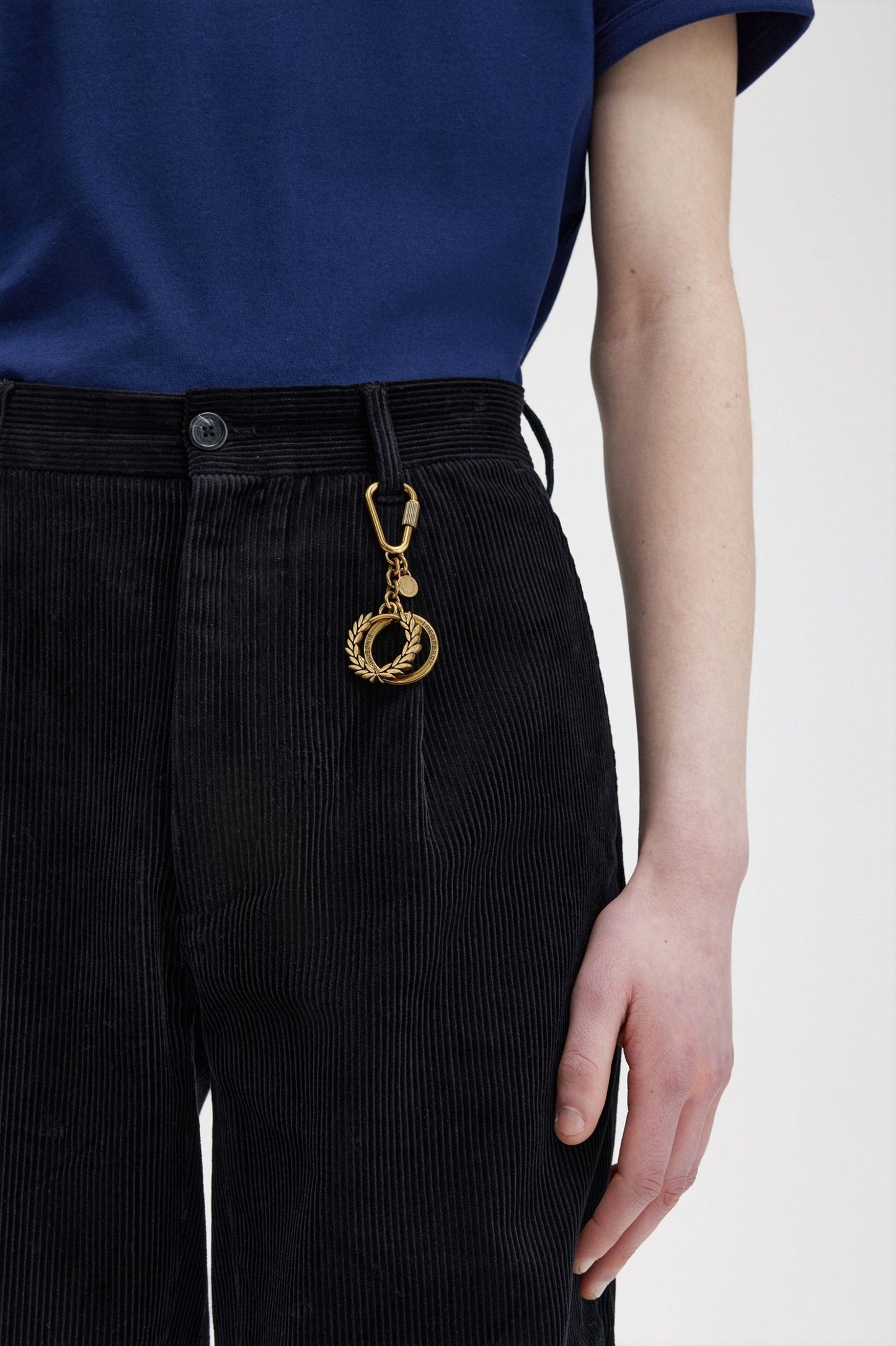 Fred Perry Laurel Wreath Keyring Gold