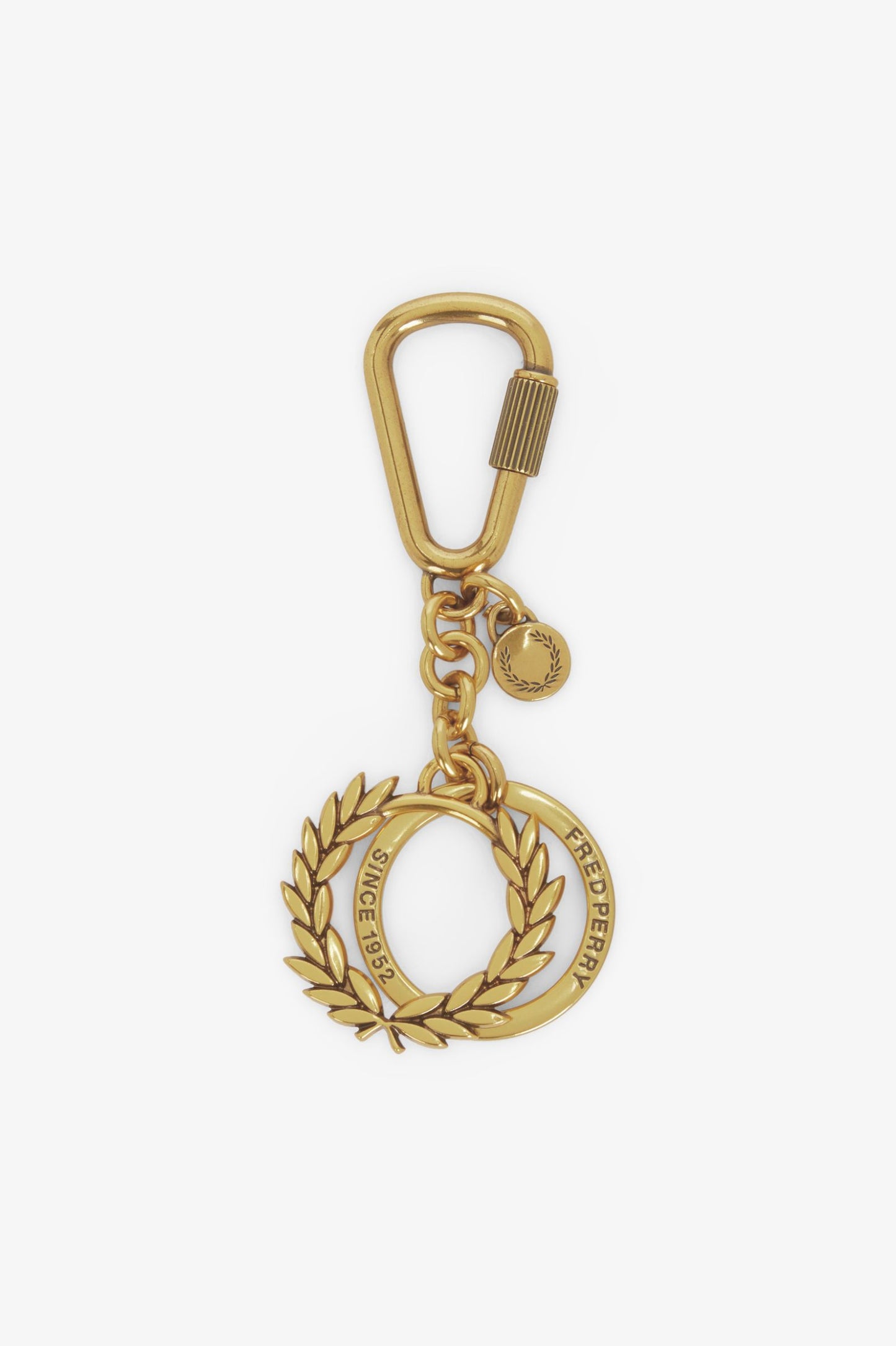 Fred Perry Laurel Wreath Keyring Gold