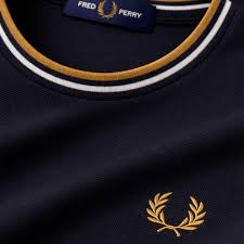 Fred Perry Twin Tipped T-Shirt Black