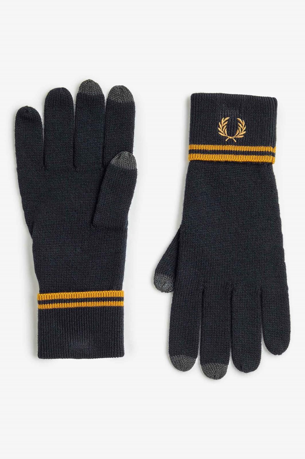 Fred Perry Twin Tipped Merino Wool Gloves