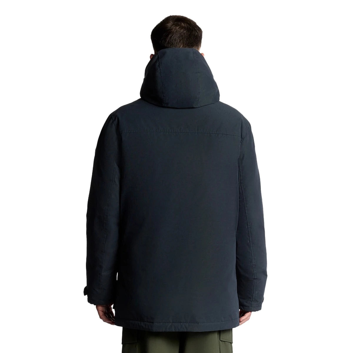 Lyle & Scott Zwaargewicht Parka met Capuchon Navy