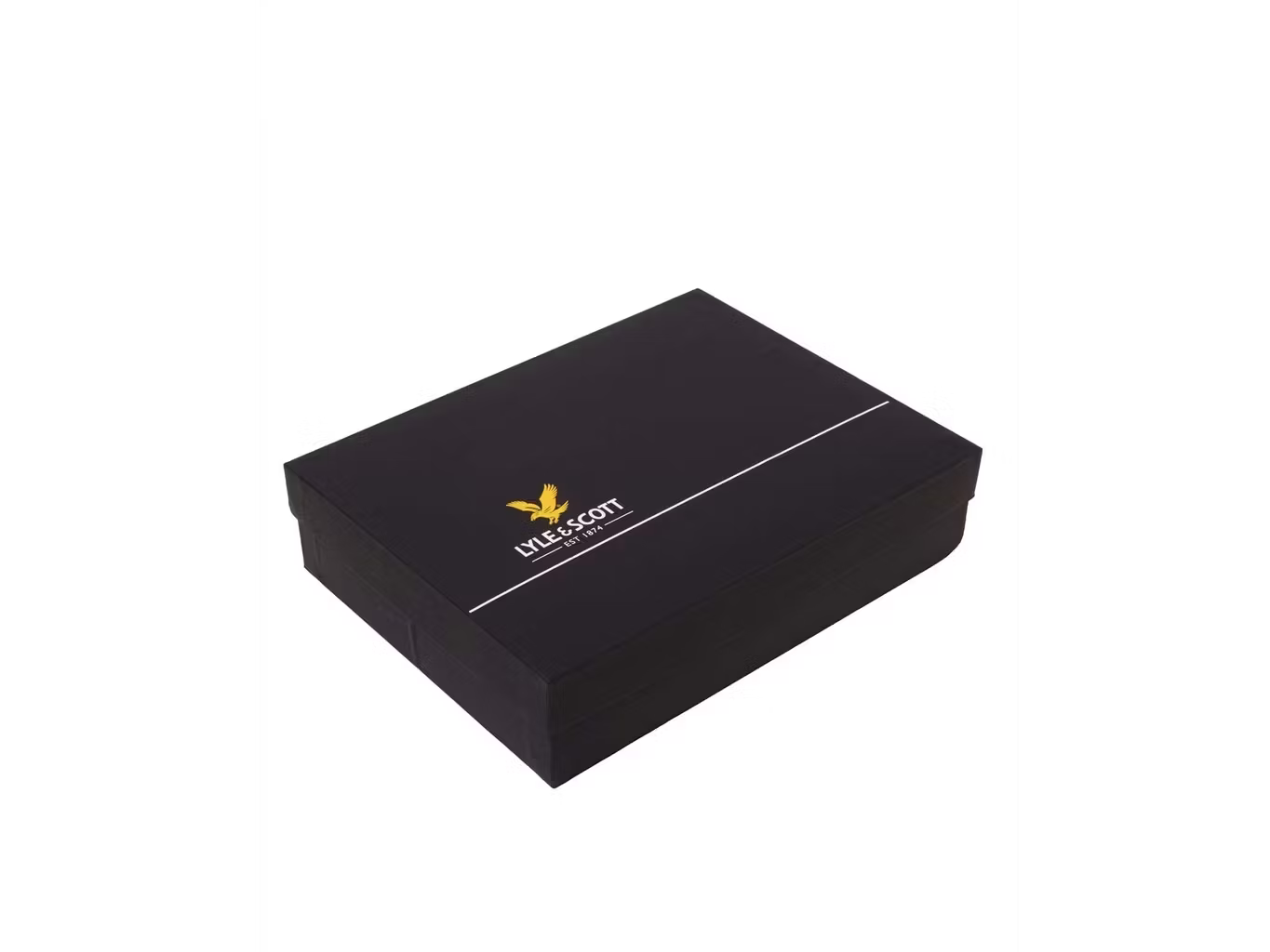 Lyle & Scott Cable Beanie & Scarf Set Dark Navy