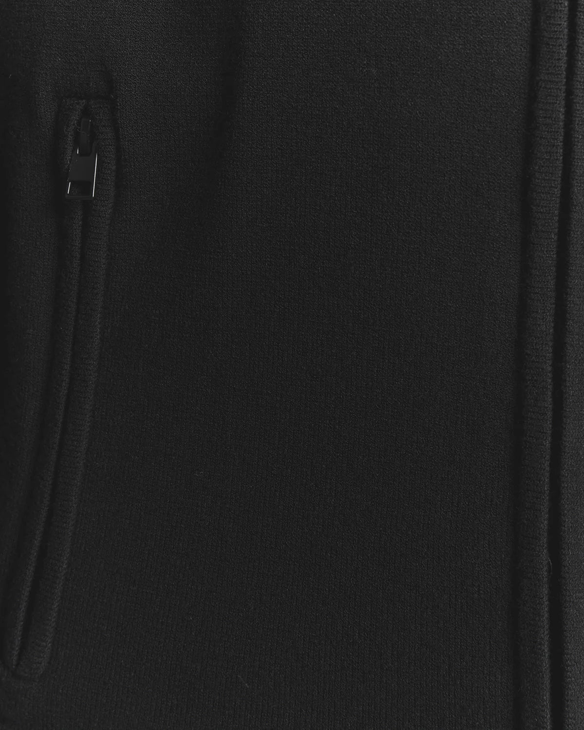 Lyle & Scott Mesh Logo Gebreid Track Jacket Black