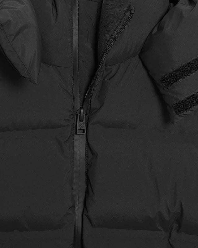 Lyle & Scott Pufferjack met capuchon Black