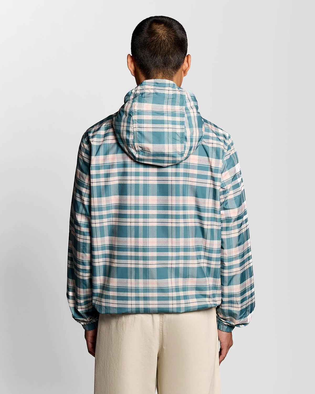 Lyle & Scott Tartan Lightweight Hooded Jacket