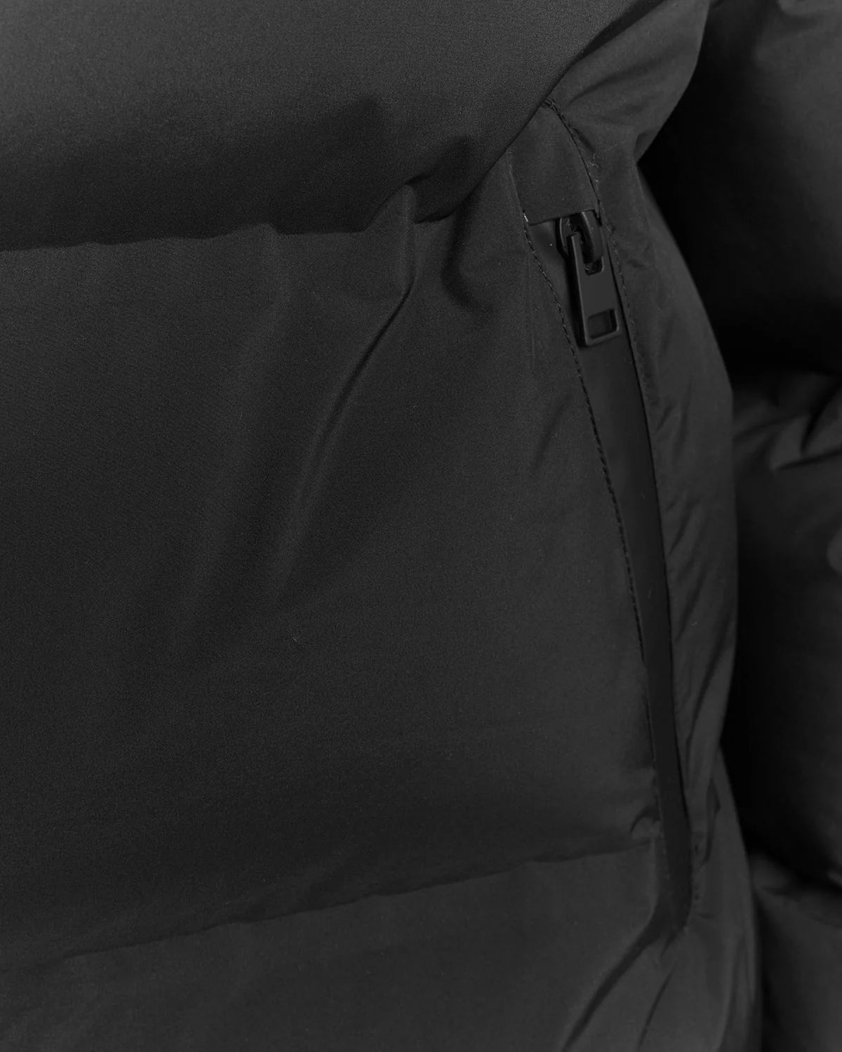 Lyle & Scott Pufferjack met capuchon Black