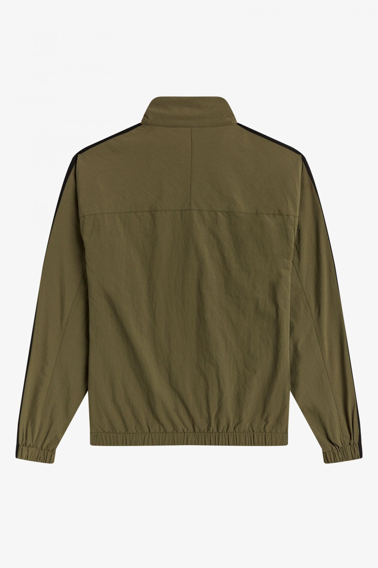 Fred Perry Tonal Taped Shell Jacket Army Green