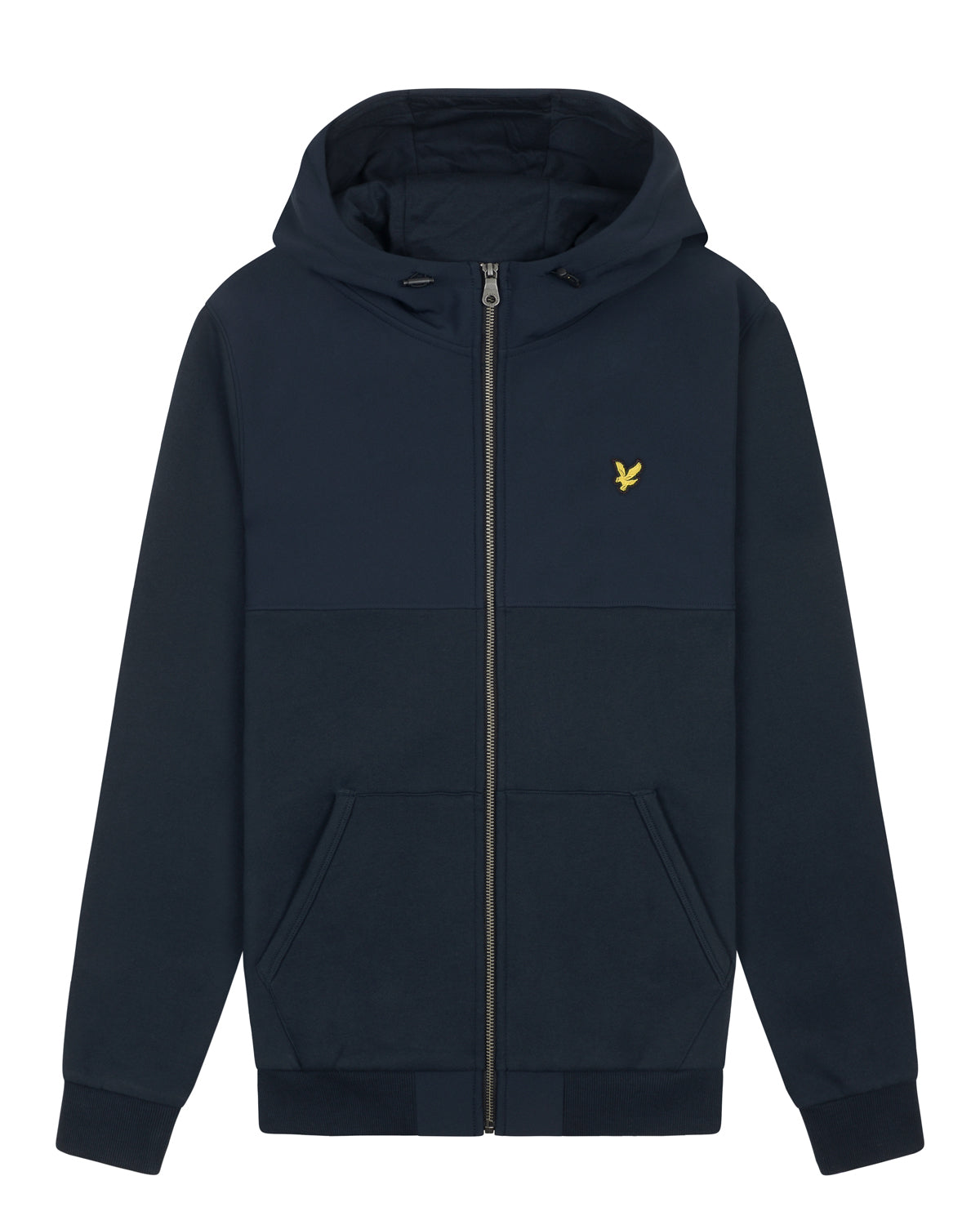 Lyle & Scott heavy Zipped Sweater half softshell Dark Navy