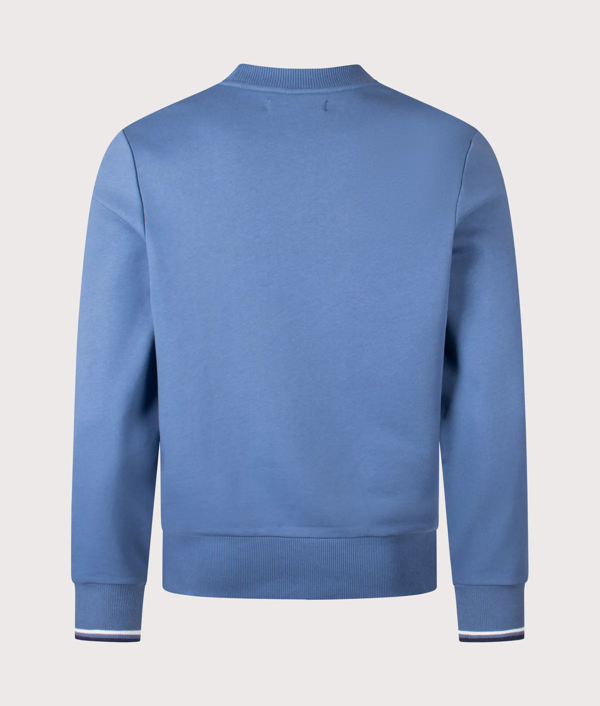 Fred Perry Crew Neck Sweatshirt Ace Blue / Snowwhite / Tennis Blue