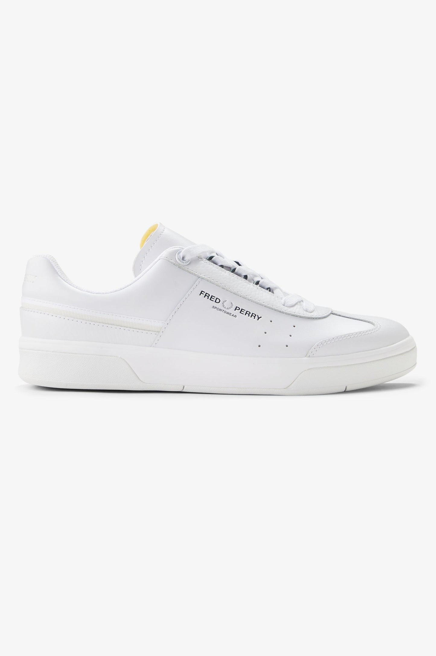 Fred Perry B302 Leather White