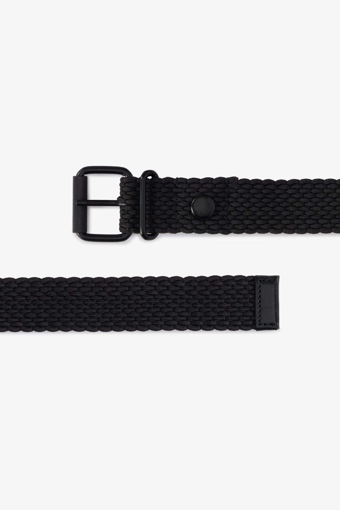 Fred Perry Woven Belt Black
