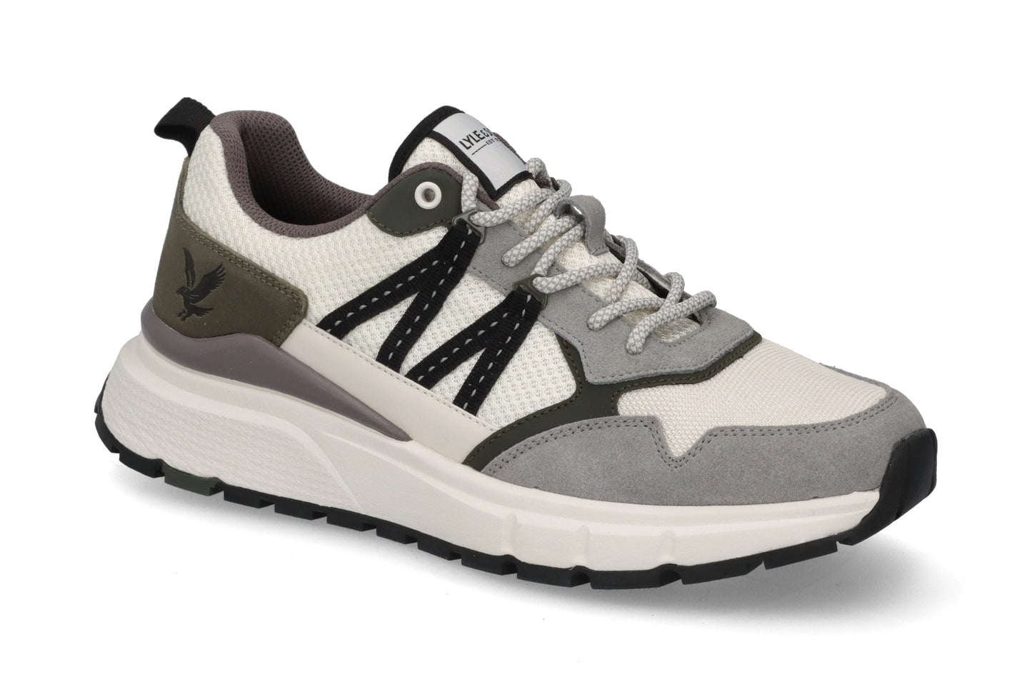 Lyle & Scott Sneaker Lennox White Grey