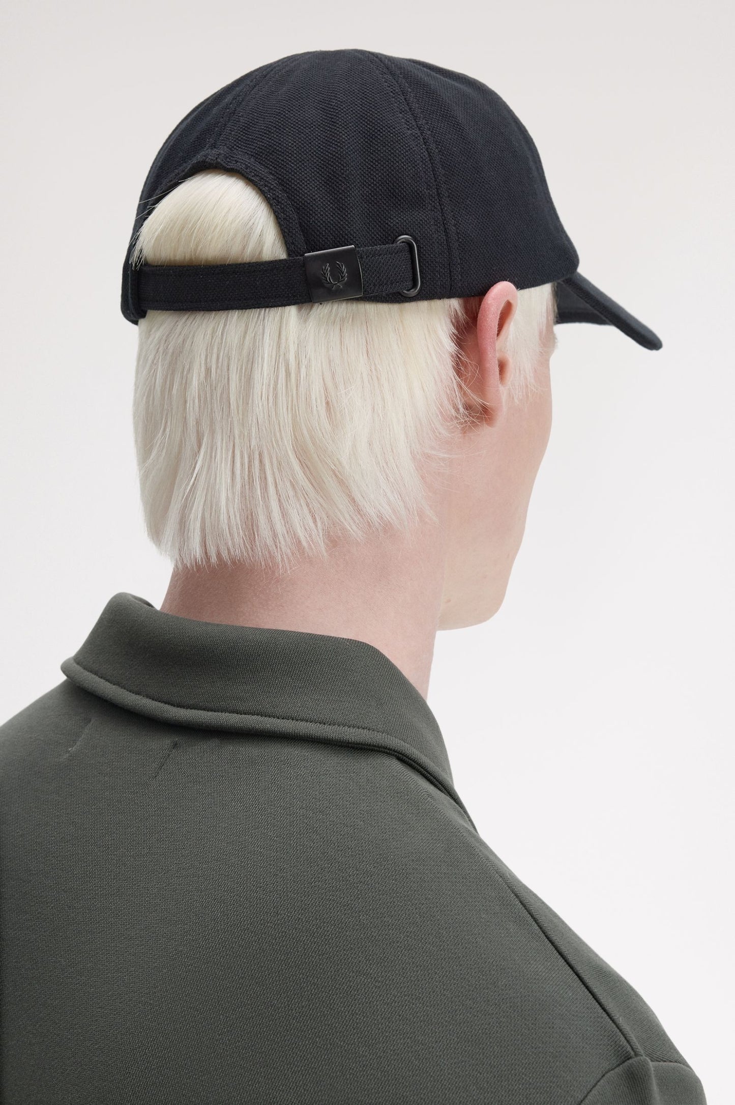 Fred Perry Piqué Classic Cap Black
