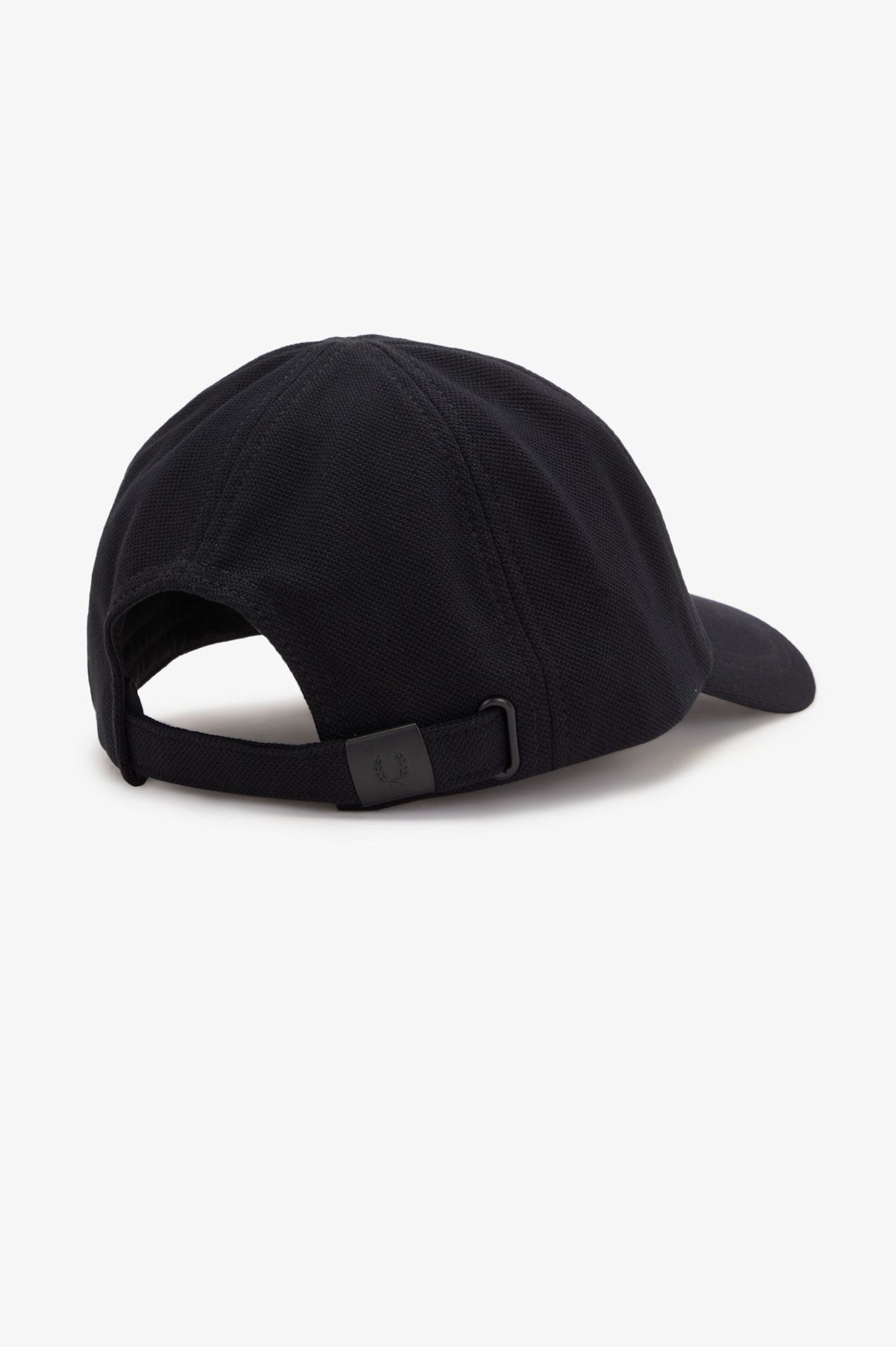 Fred Perry Piqué Classic Cap Black / Dark Caramel