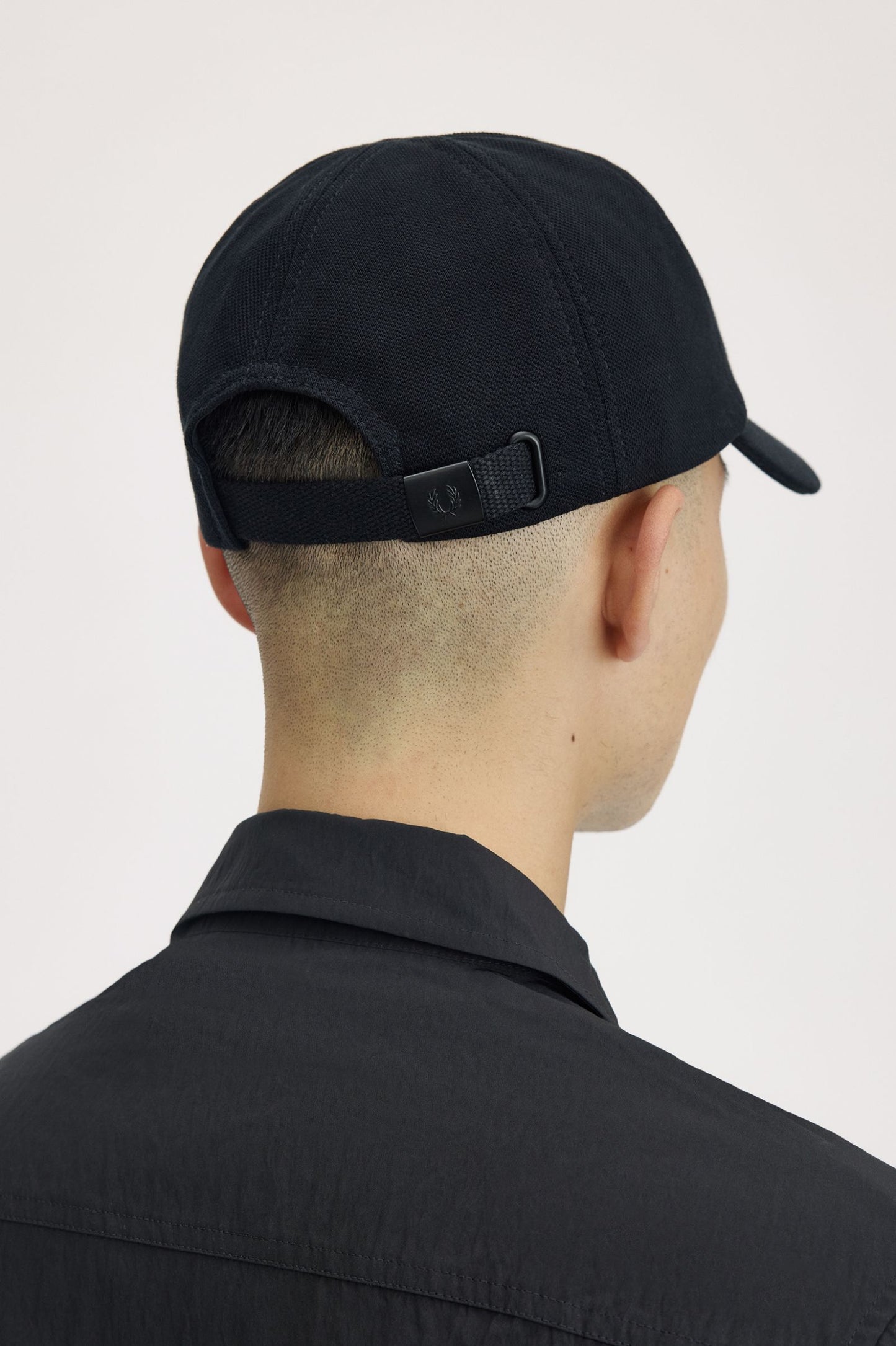 Fred Perry Classic Piqué Cap Black / Snowwhite
