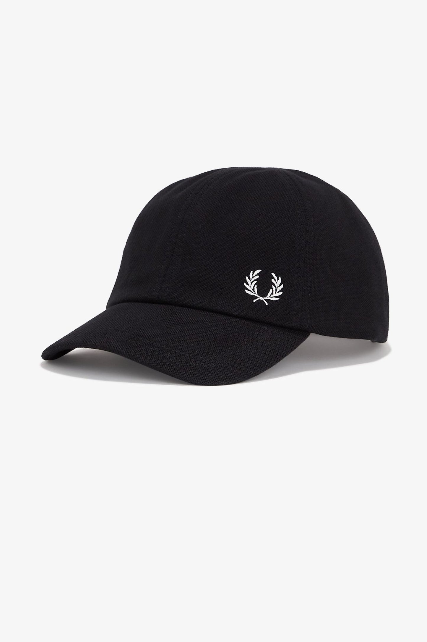 Fred Perry Classic Piqué Cap Black / Snowwhite