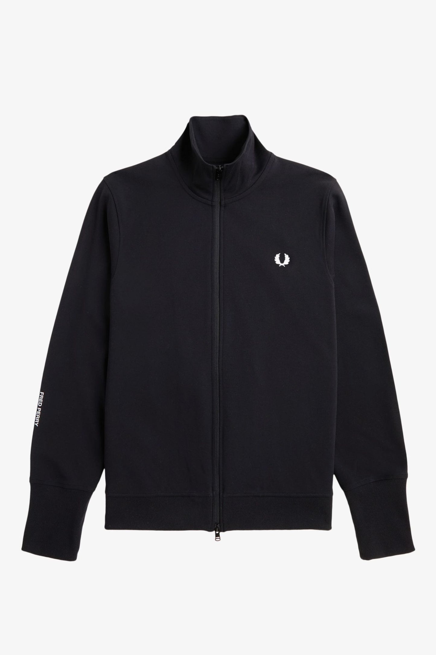 Fred Perry Thumbhole Track Jacket Black