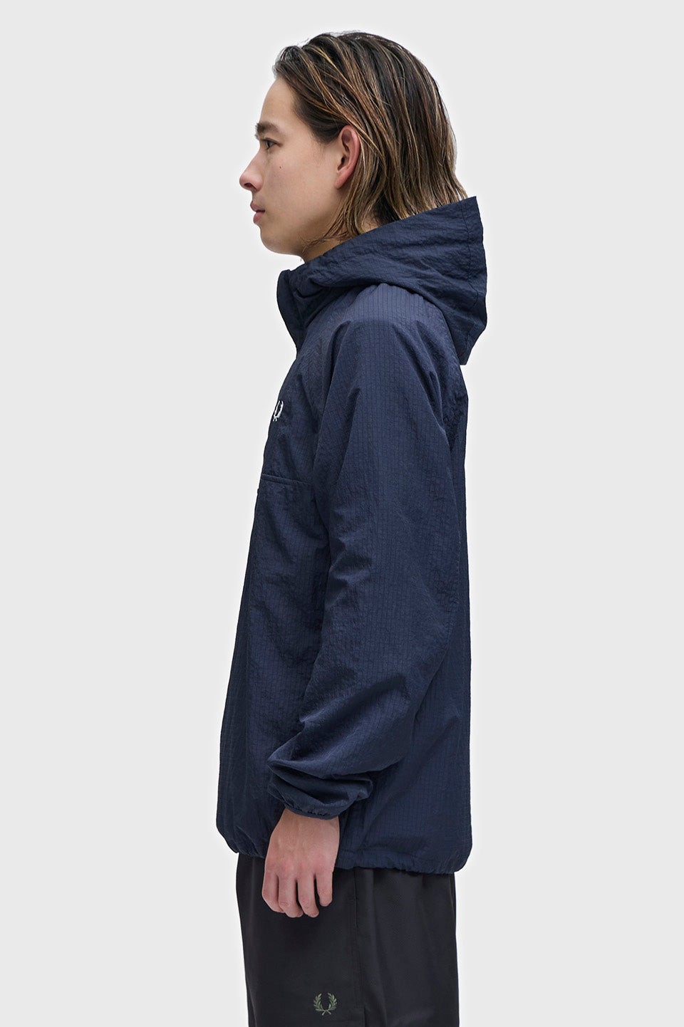Fred Perry Ripstop Training Smock Jacket Navy