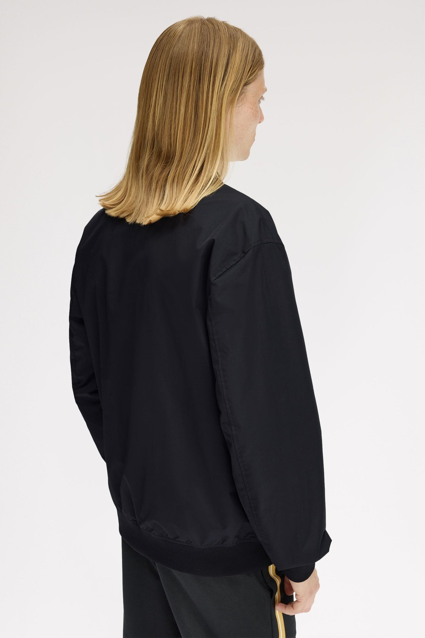 Fred Perry Brentham Bomber Jacket Black