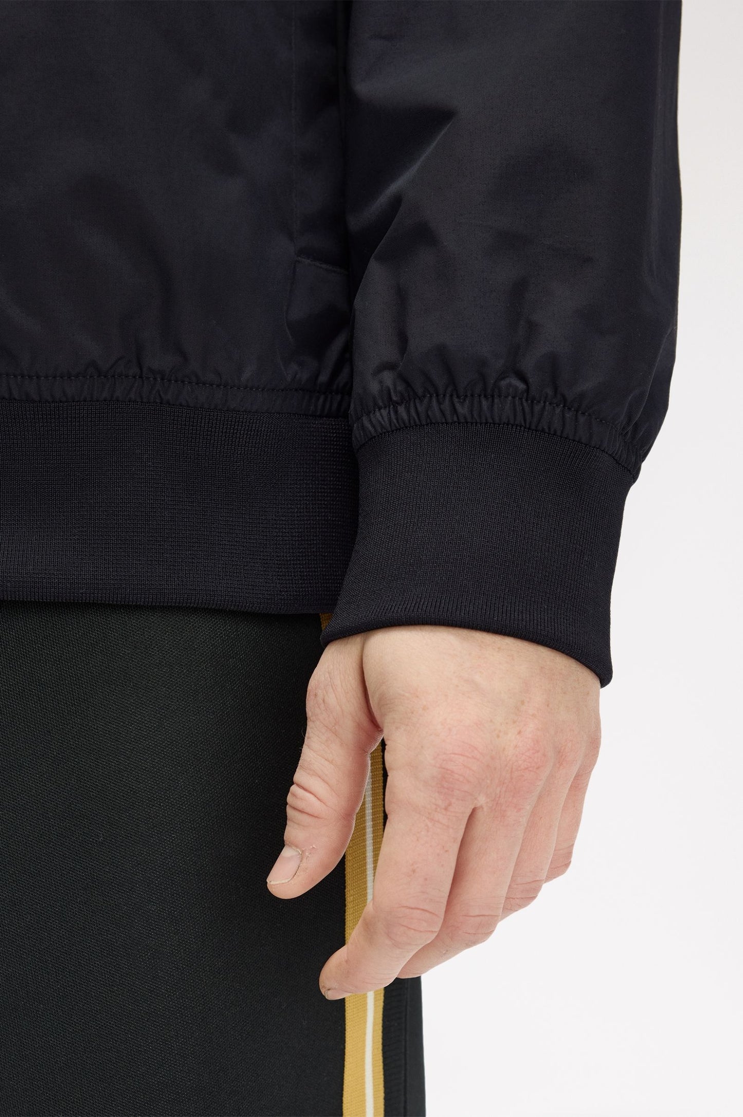 Fred Perry Brentham Bomber Jacket Black