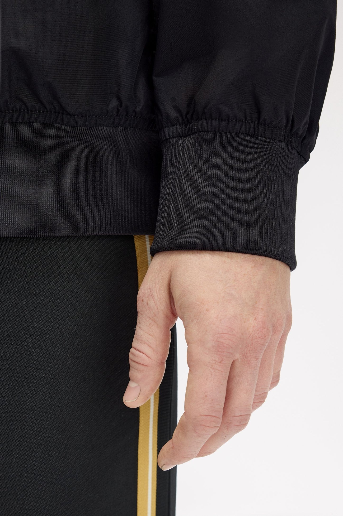 Fred Perry Hooded Brentham Jacket Black