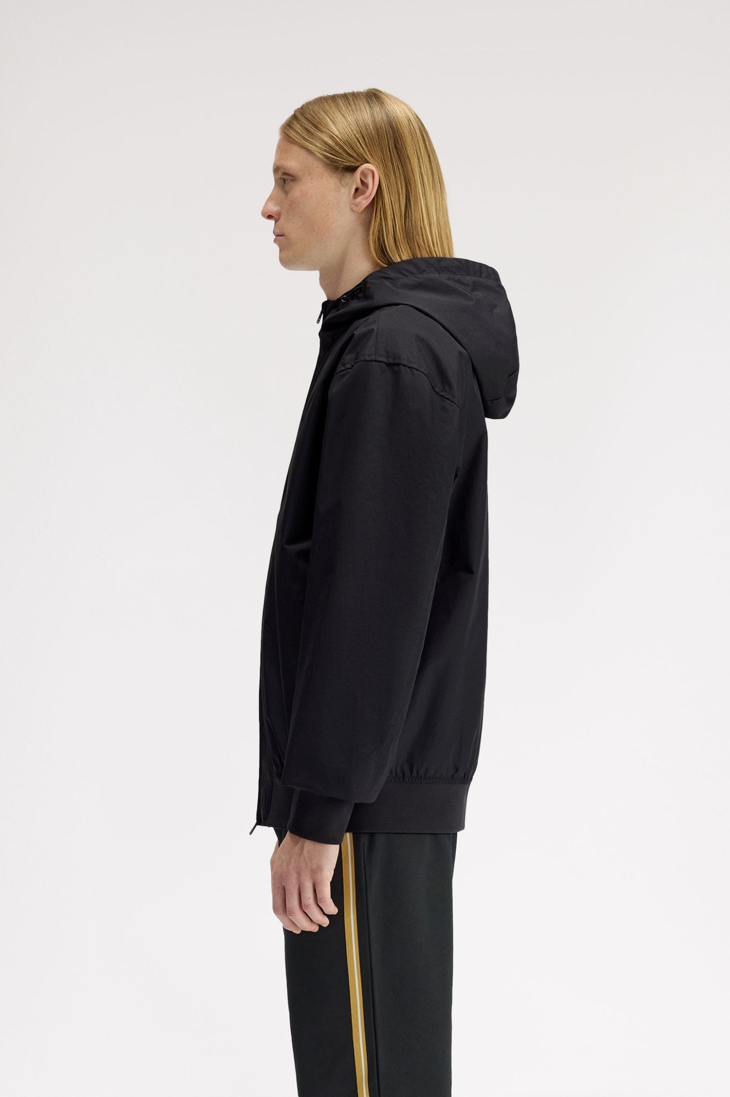 Fred Perry Hooded Brentham Jacket Black