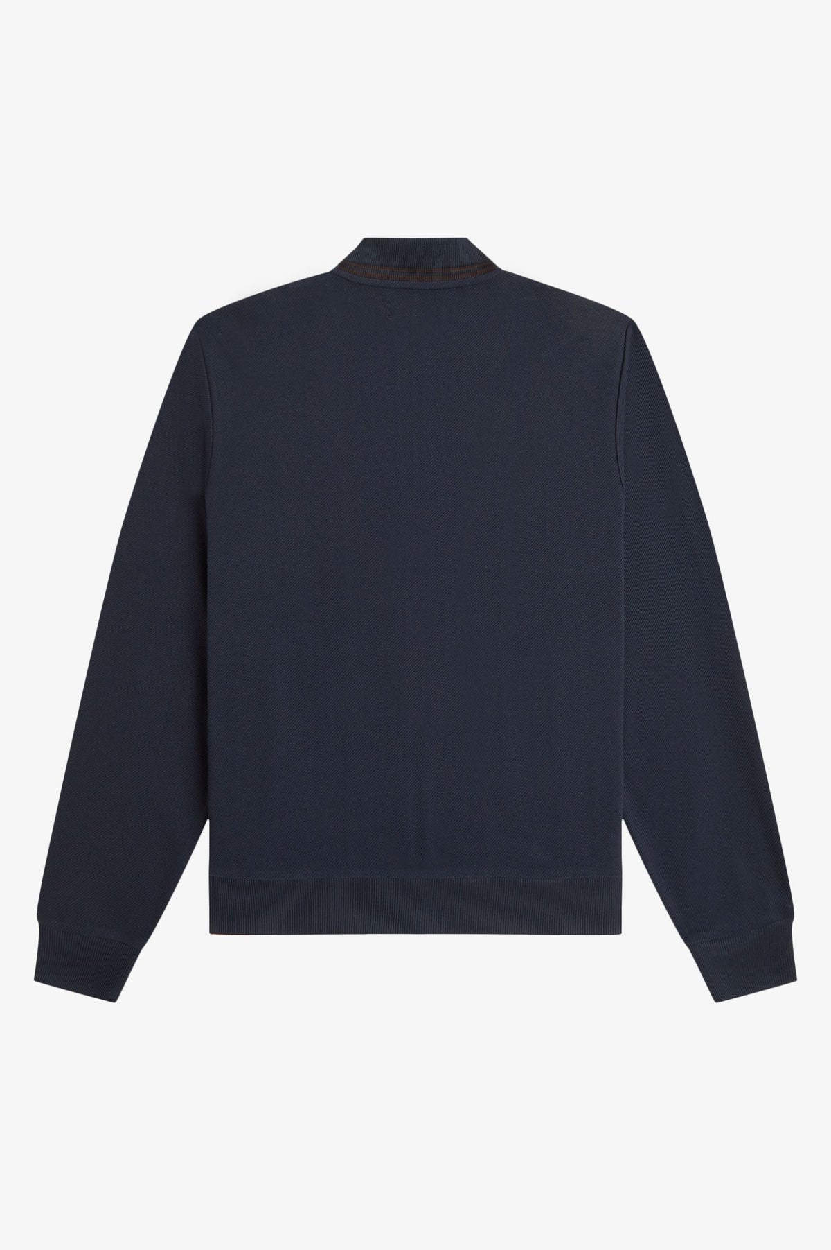 Fred Perry Tipped Bomber Track Jacket Navy
