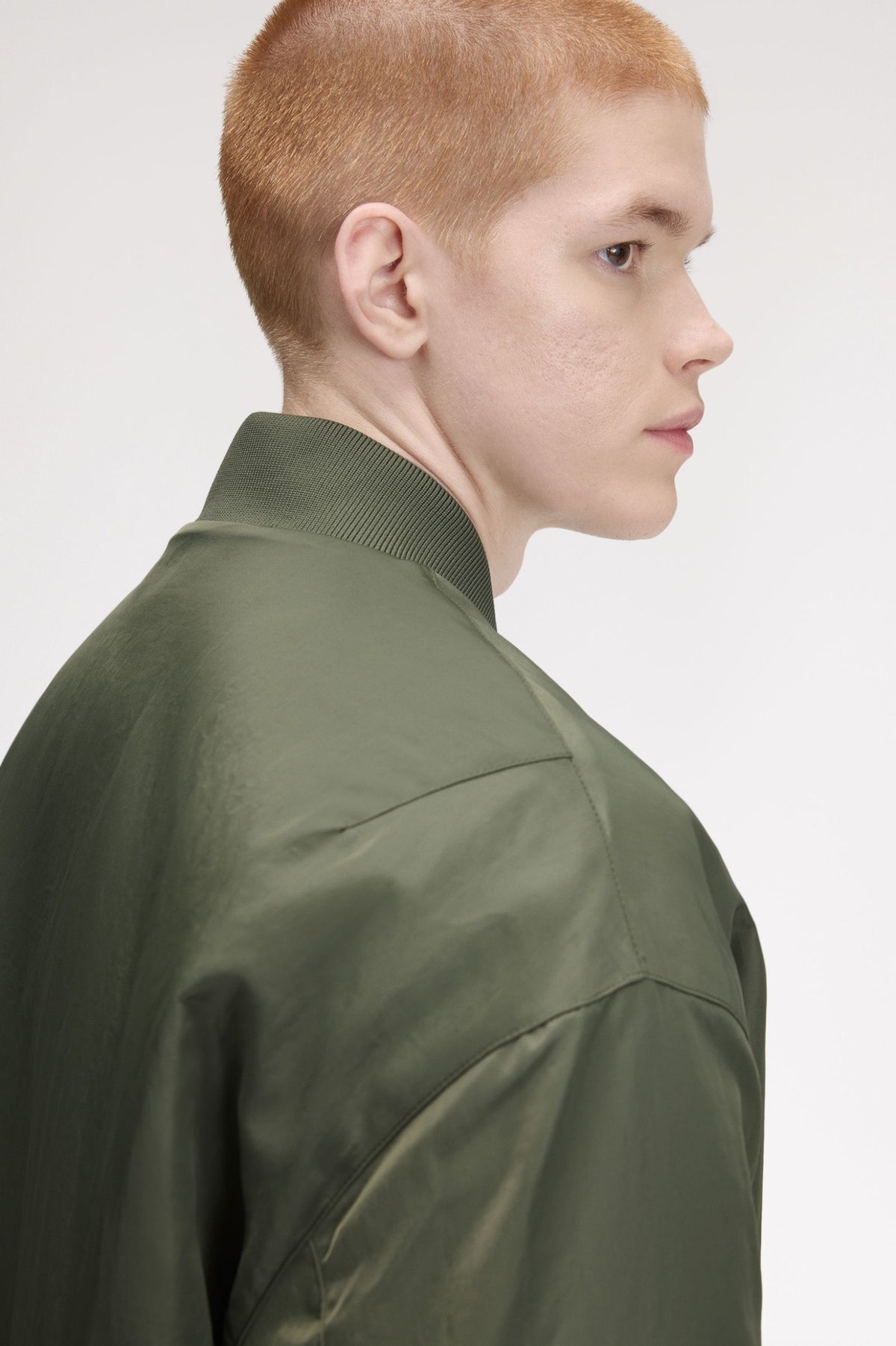 Fred Perry Quilted Tennis Bomber Jacket Laurel Wreath Green