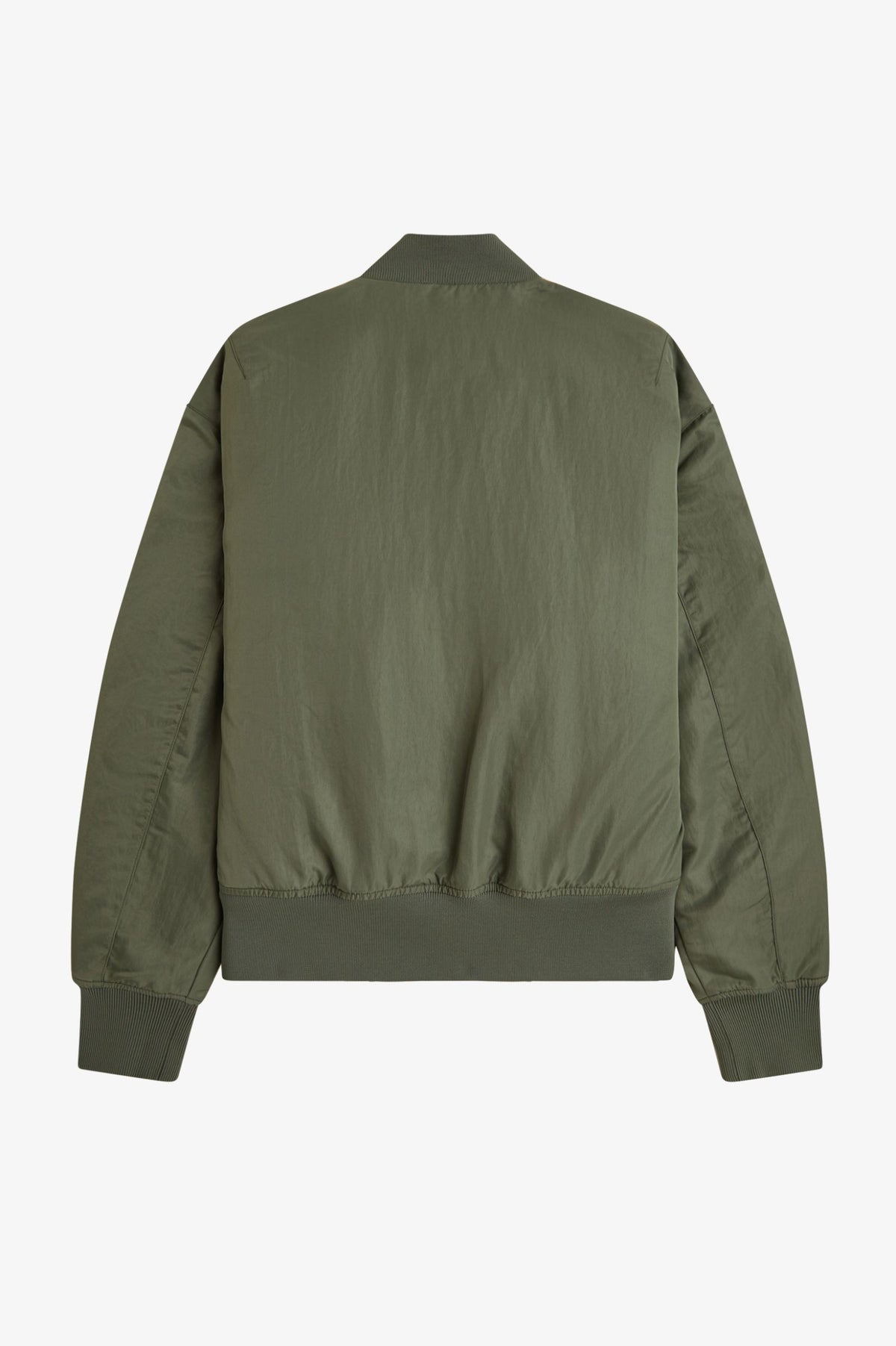Fred Perry Quilted Tennis Bomber Jacket Laurel Wreath Green