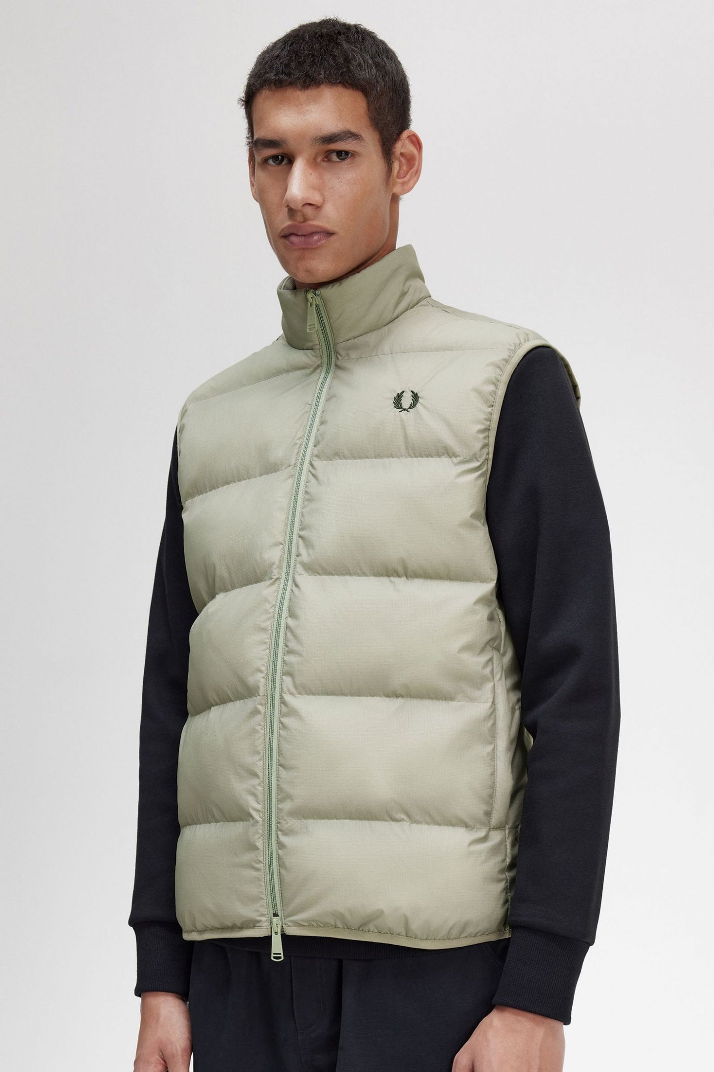 Fred Perry Insulated Gilet Seagrass