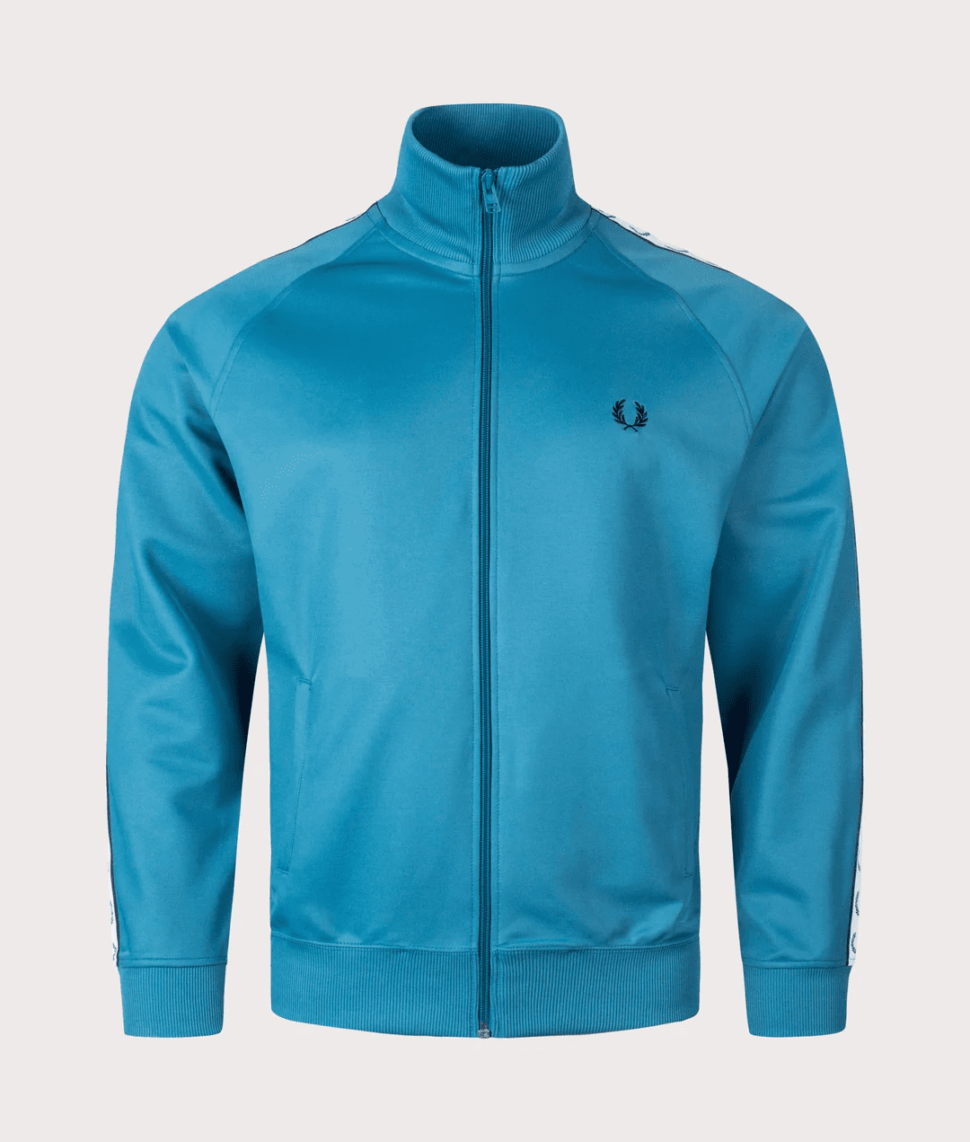Fred Perry Taped Track Jacket Runaway Bay / Ocean Blue