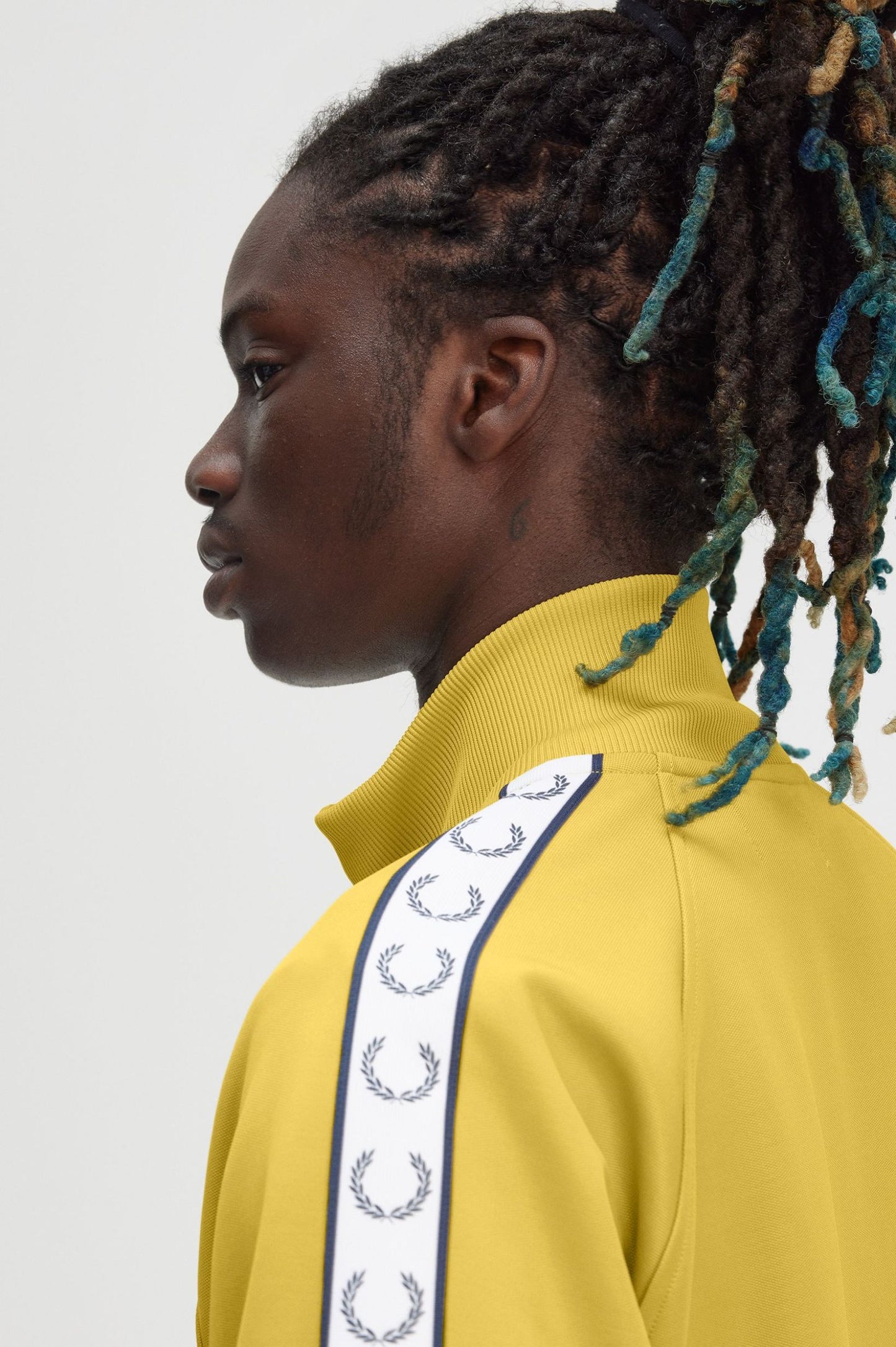 Fred Perry Taped Track Jacket Honeycomb