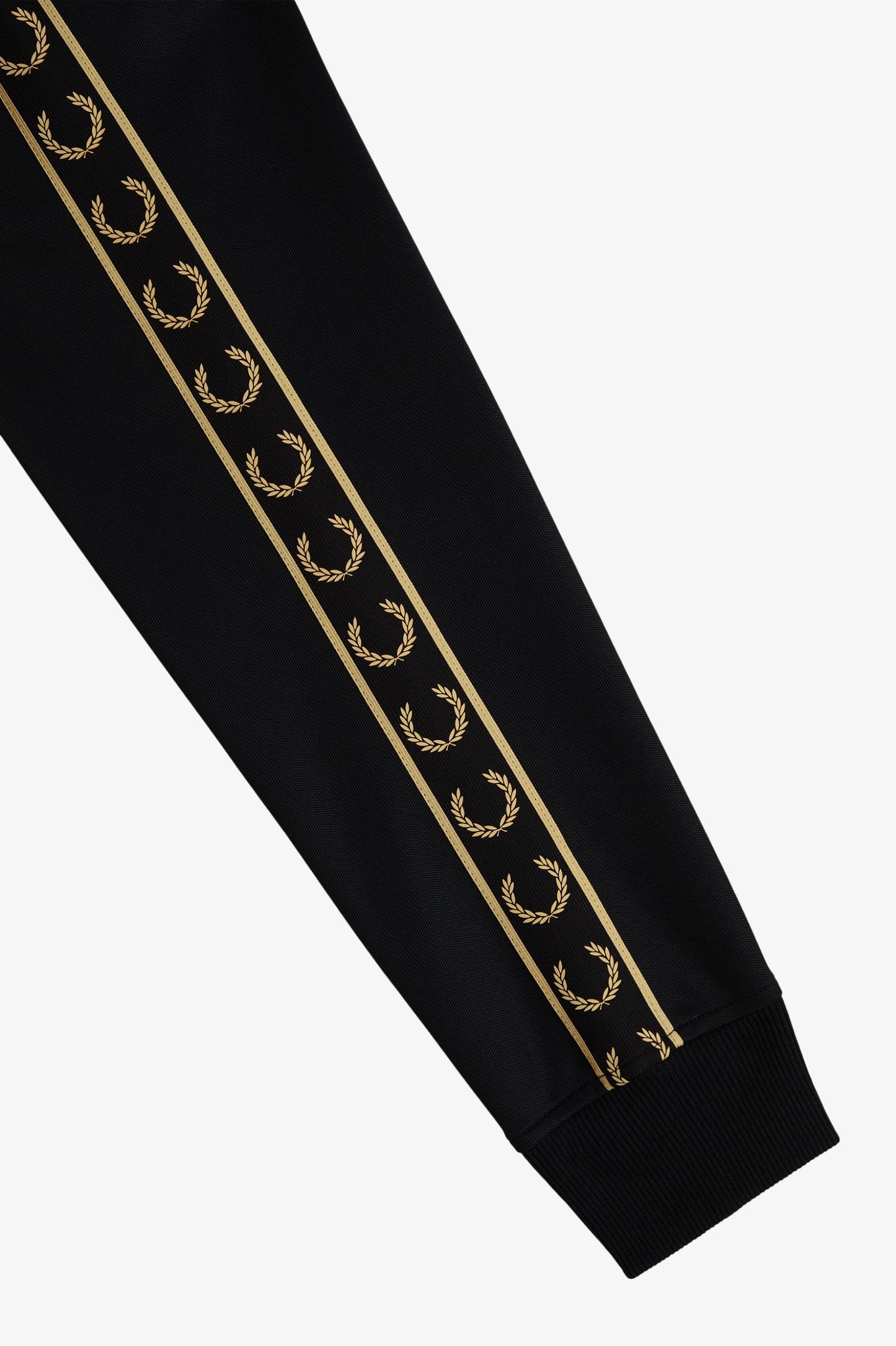 Fred Perry Contrast Tape Track Black / Champagne