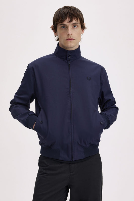 Fred Perry Made In England Harrington Jacket Navy