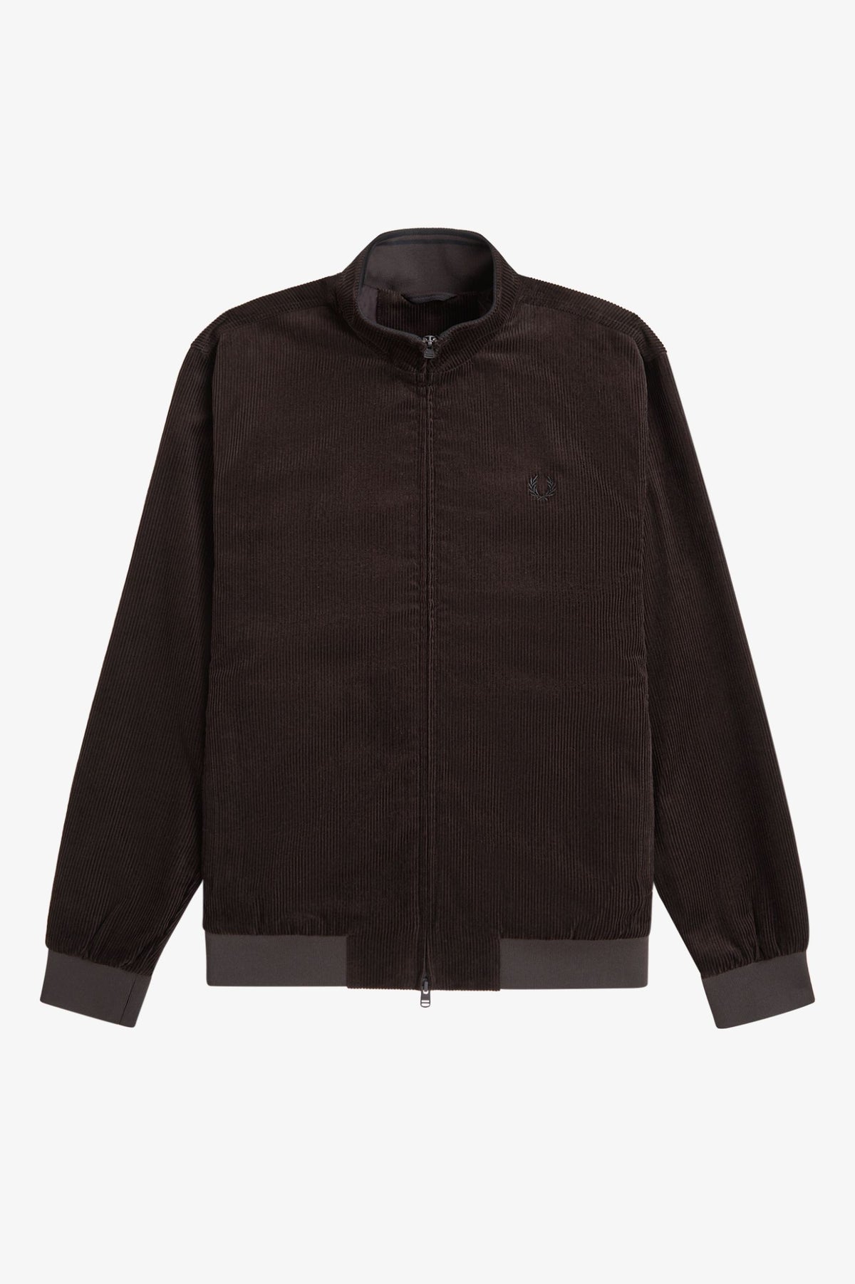 Fred Perry Cord Brentham Jacket Rich Brown