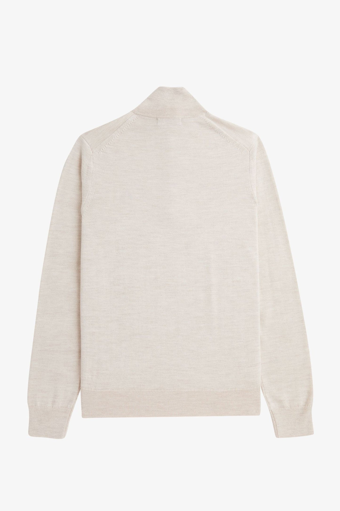Fred Perry Classic Half Zip Jumper Porridge Marl