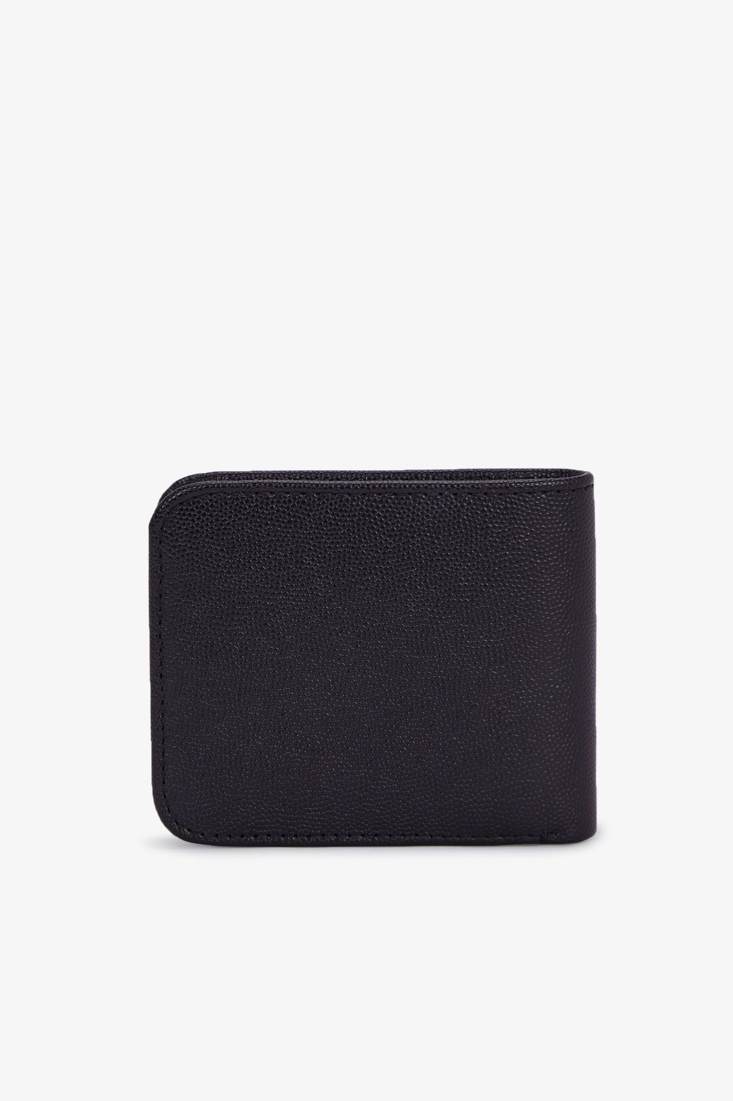 Fred Perry Scotchgrain Leather Bwallet Black