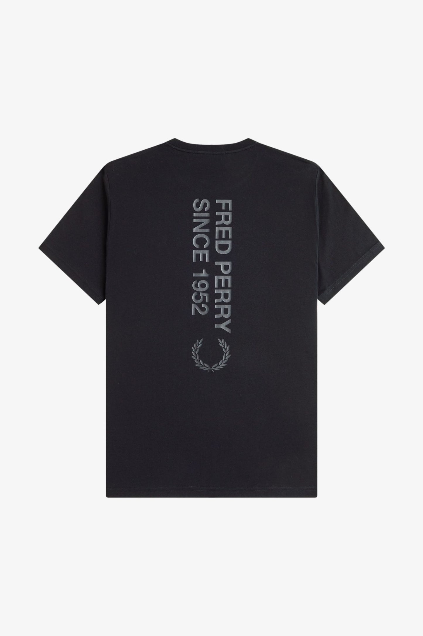 Fred Perry Bold Branding T-Shirt Black