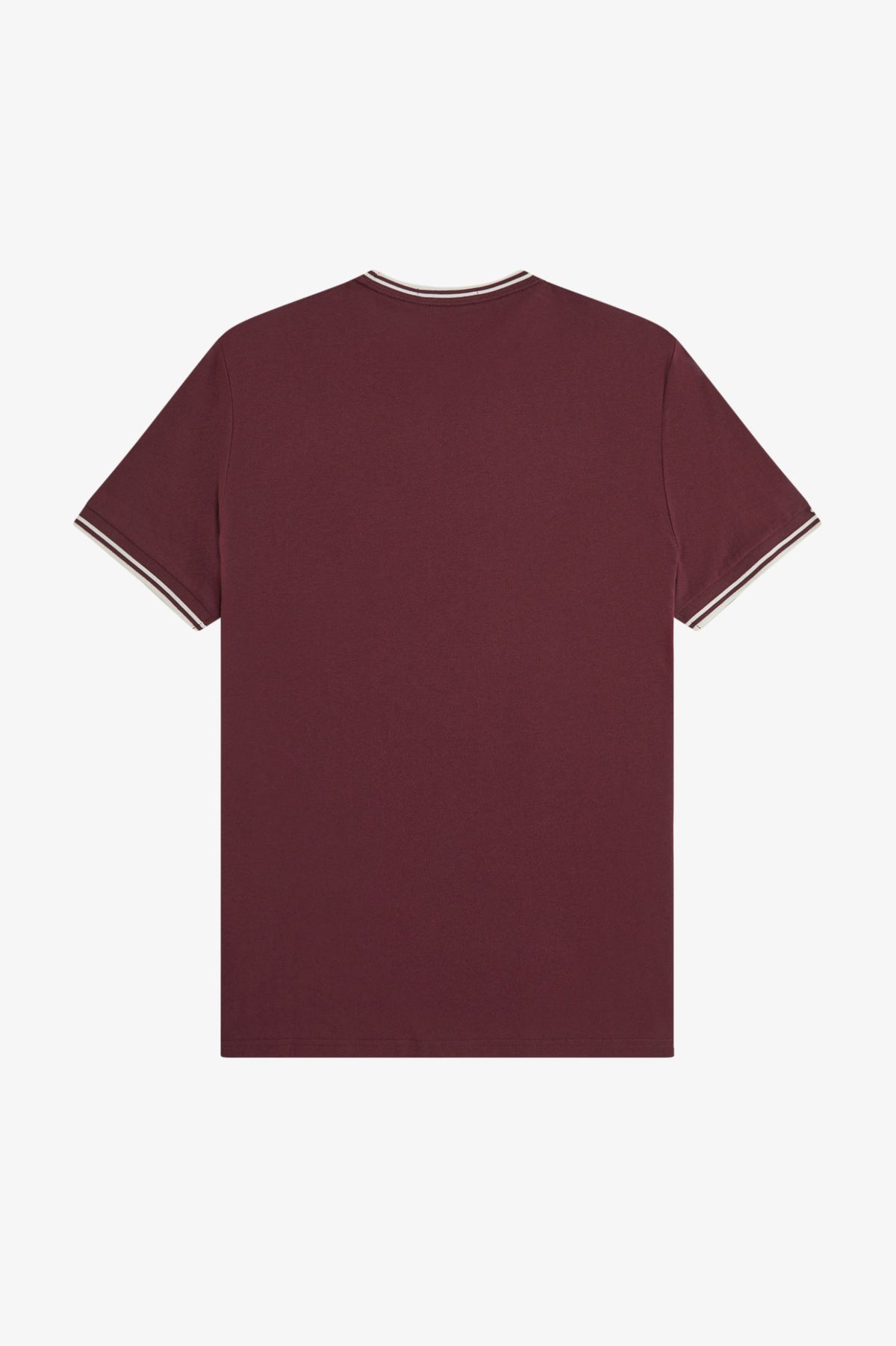 Fred Perry Twin Tipped T-Shirt Oxblood / Ecru