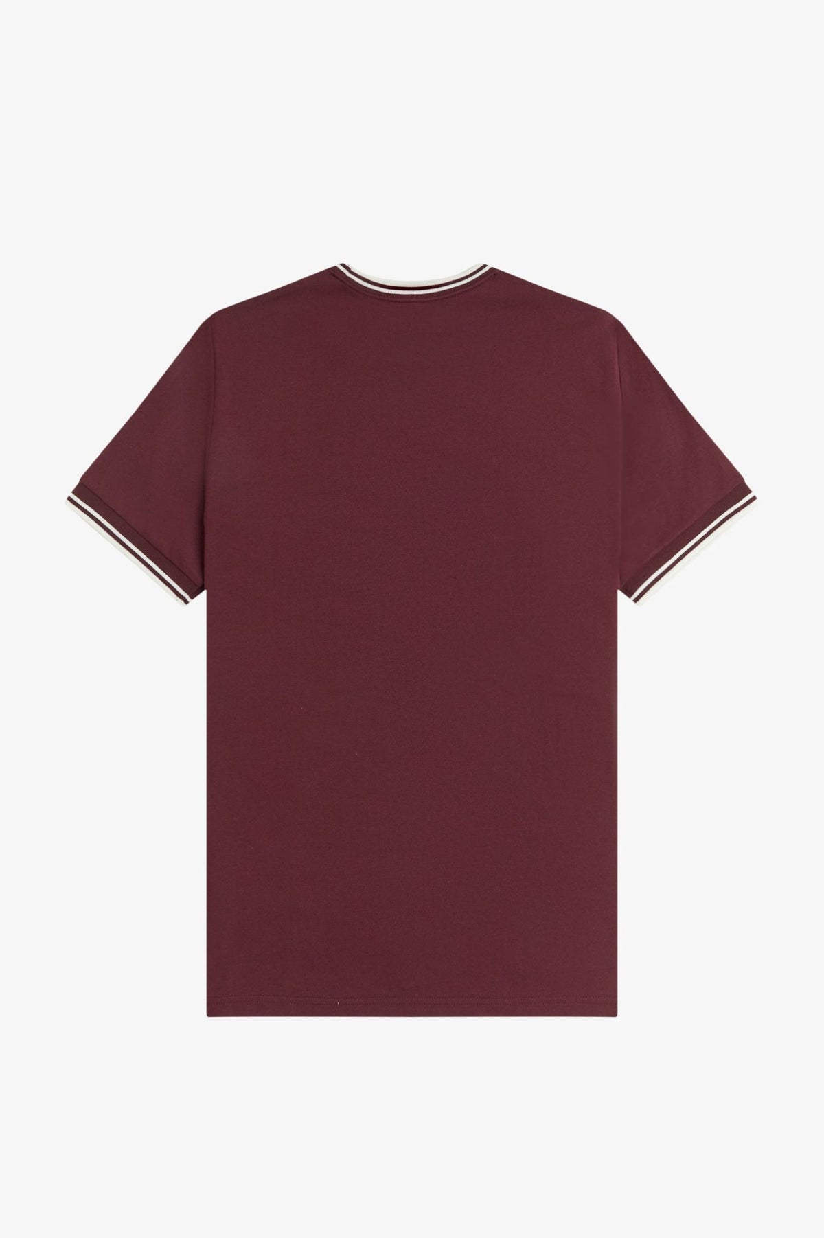 Fred Perry Twin Tipped T-Shirt Oxblood / Ecru