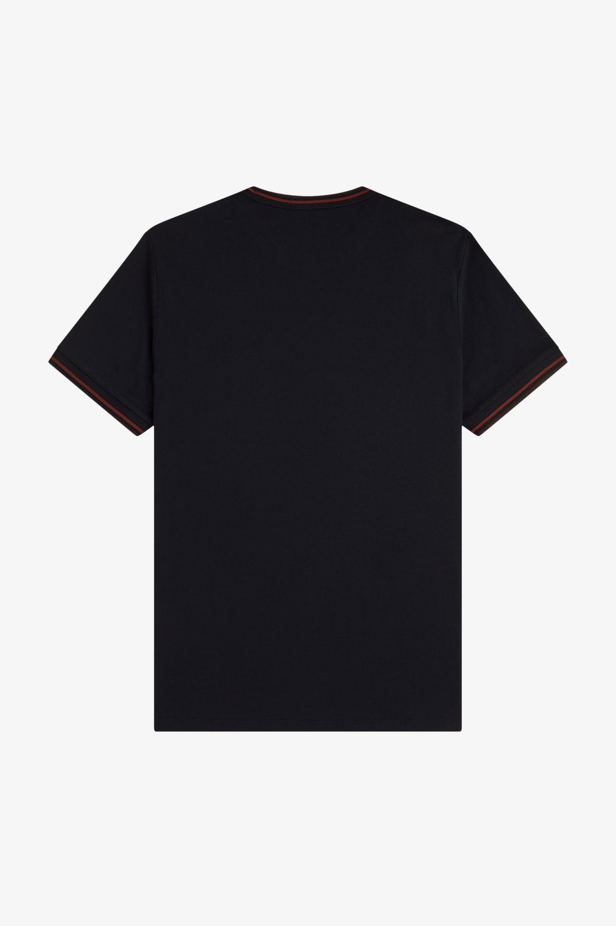 Fred Perry Twin Tipped T-Shirt Navy / Brandy / Rich Brown